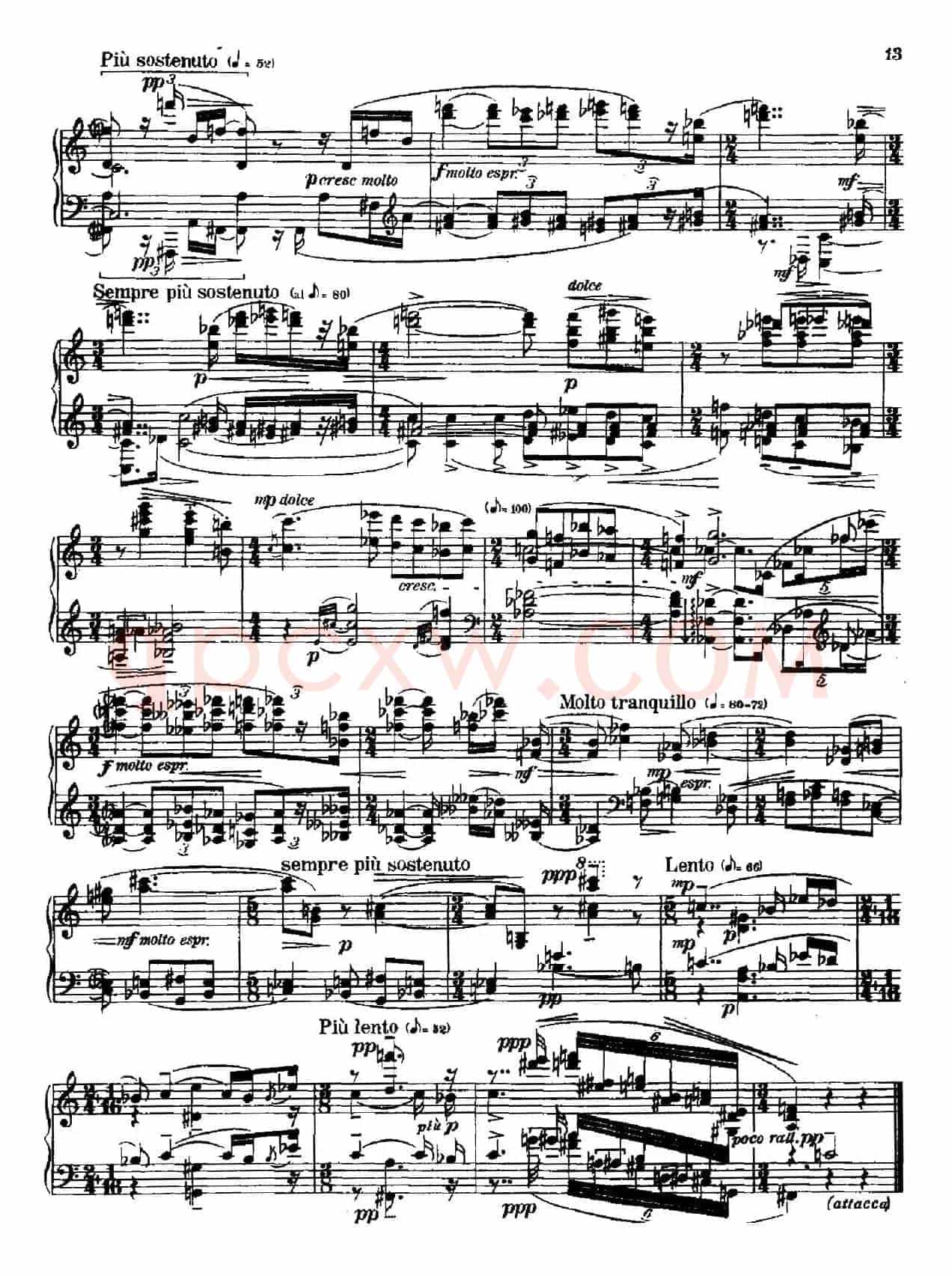 8 Improvisations Op.20（8首匈牙利民歌即兴曲·Ⅶ）
