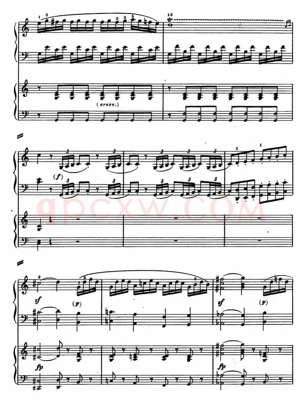 二十八部钢琴协奏曲 No.13（P16-30）