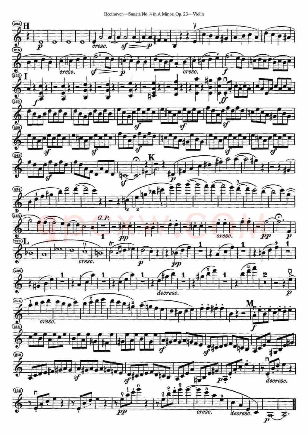 Violin Sonata No.4 in A Minor Op.23
