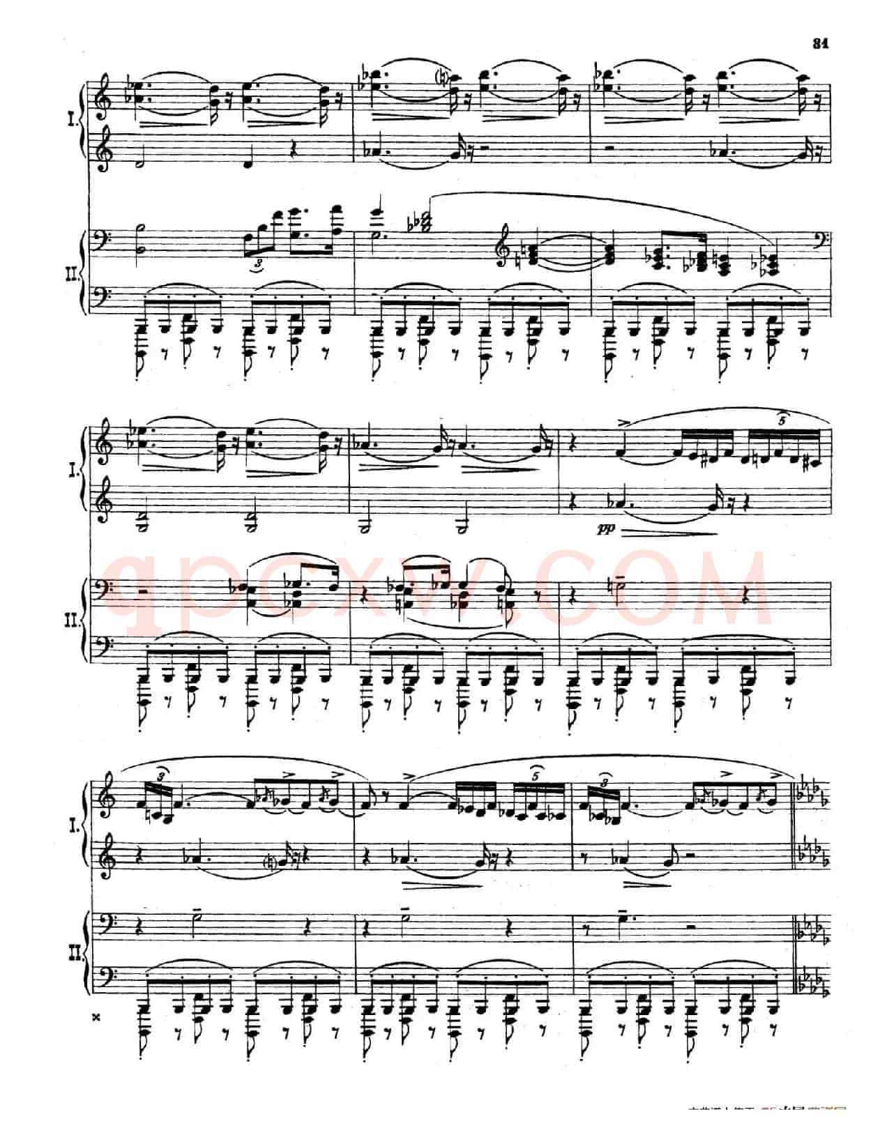 The Pines of Rome(交响诗《罗马的松树》·双钢琴)(第四部分:阿皮亚大道上的松树)