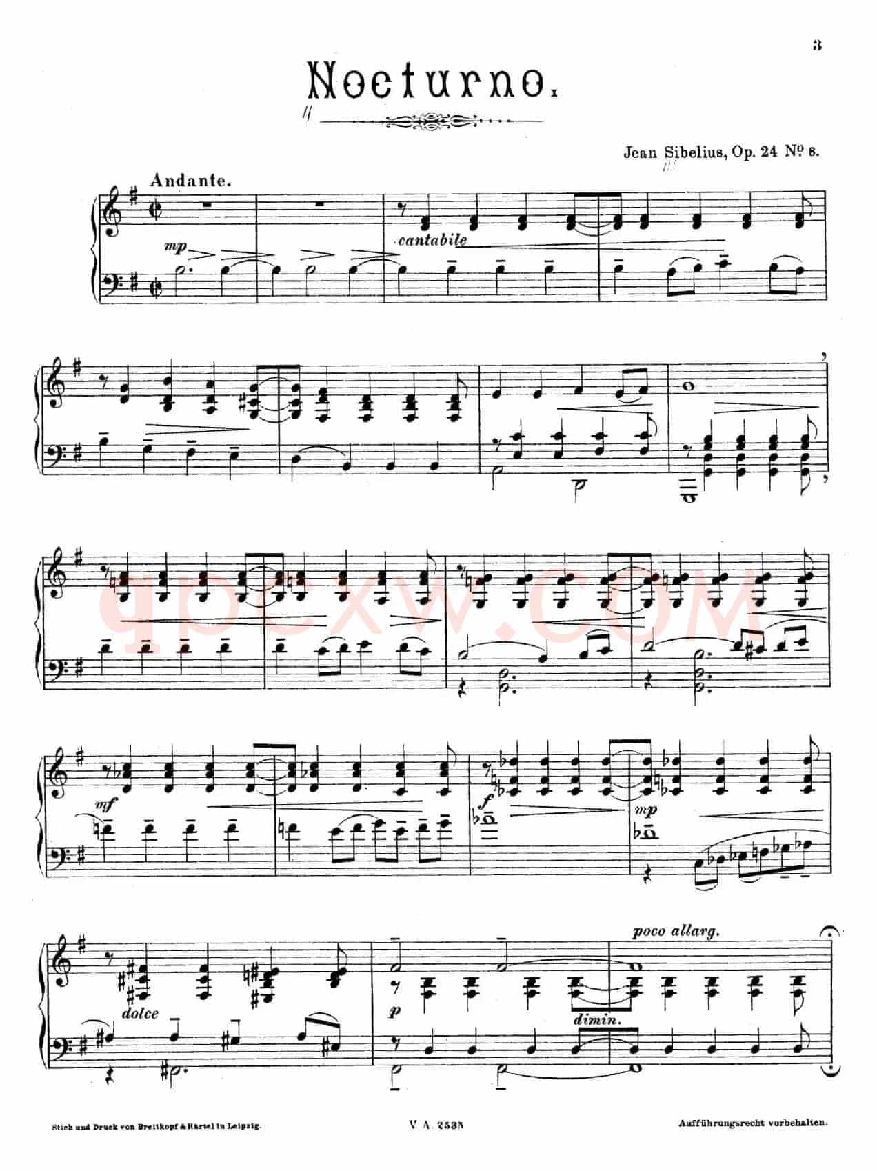 10 Pieces Op.24（10首钢琴小品 No.8）