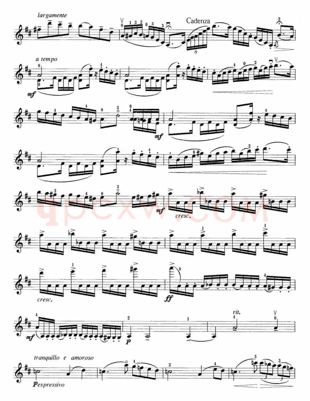 小提琴考级第五级：外国乐曲（6首）