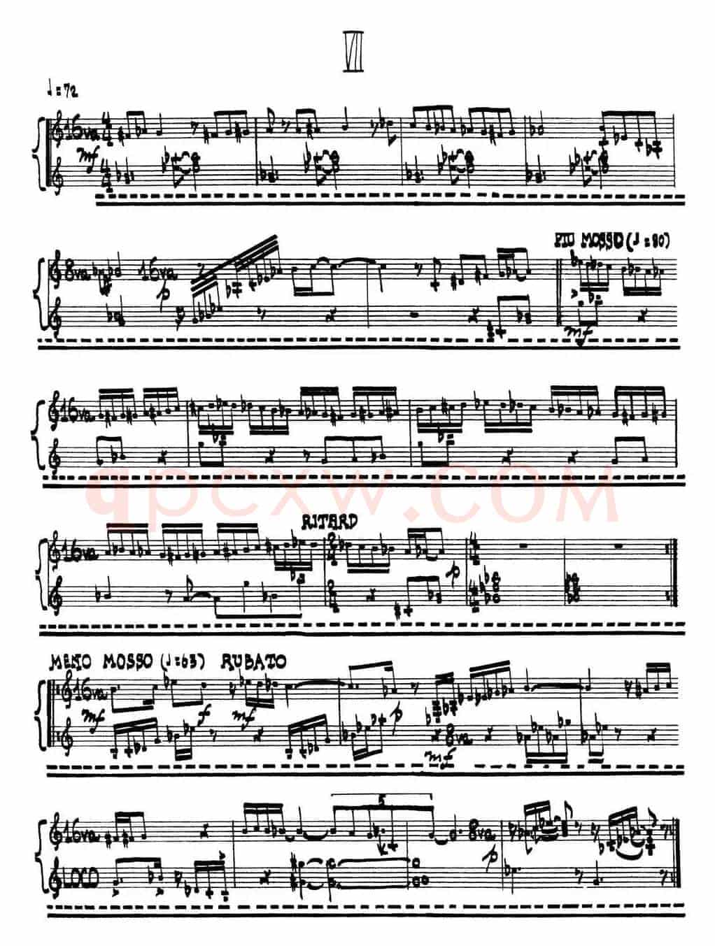 为加料钢琴而作的奏鸣曲与间奏曲（7）