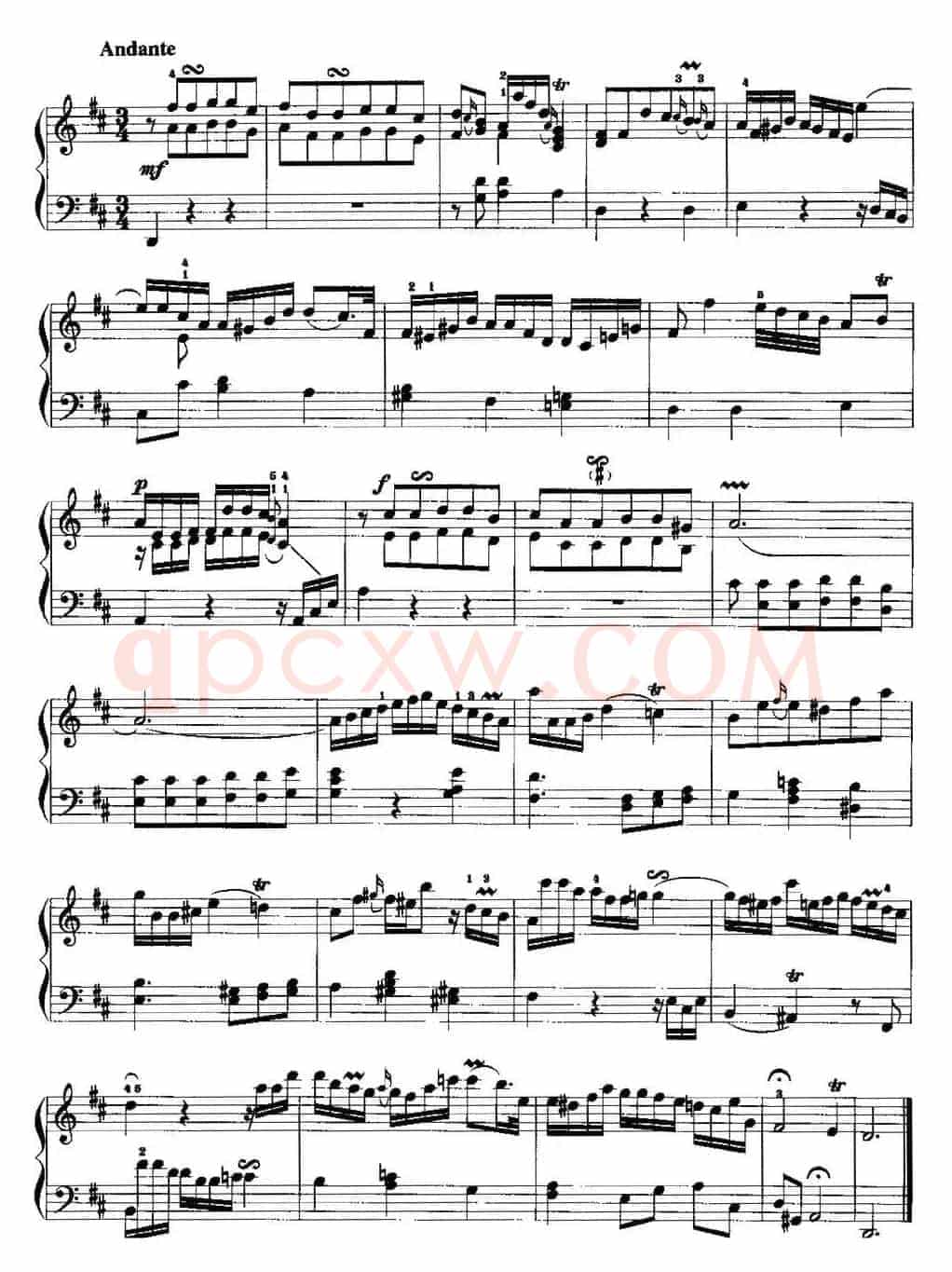 手风琴复调作品：小奏鸣曲第3号