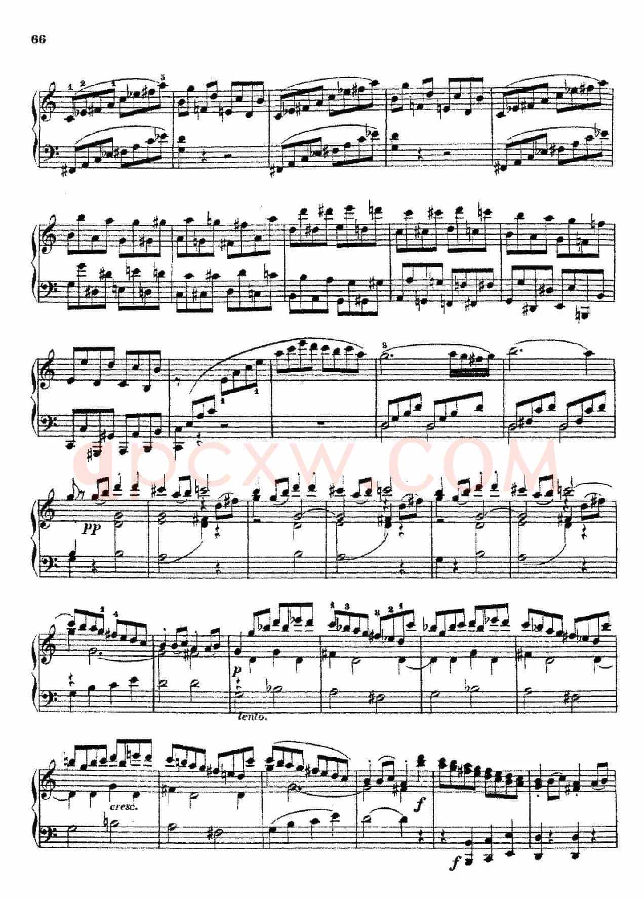 Piano Sonata No.4 in C Major Op.38(C大调第四钢琴奏鸣曲)