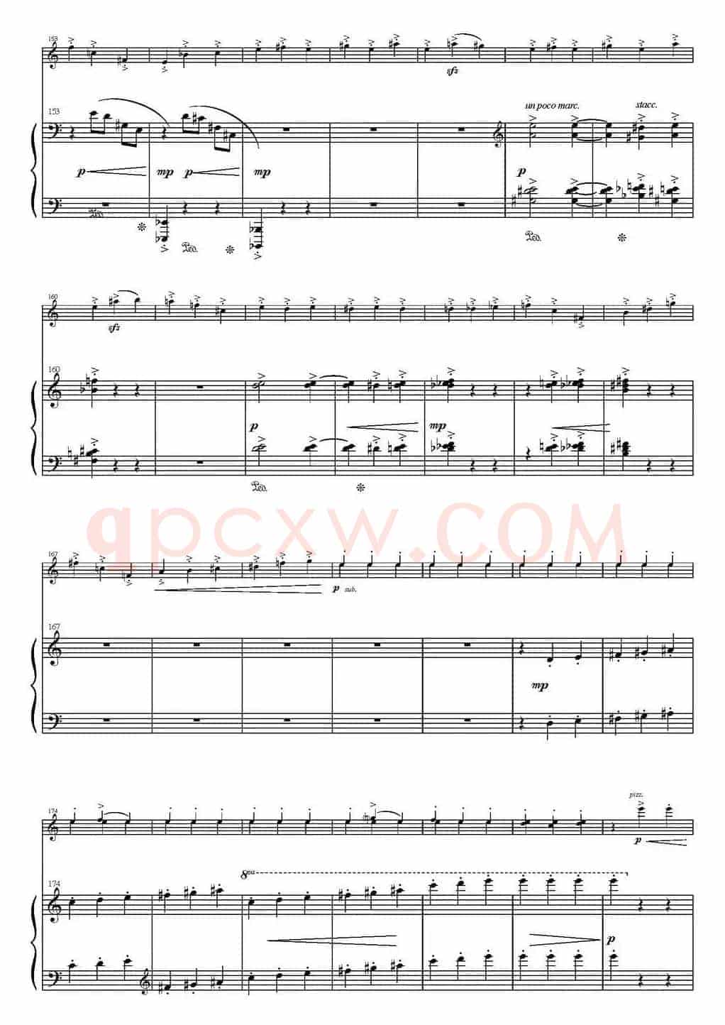 Sonata Poema aenigmaticum（小提琴+钢琴伴奏、2nd movement）