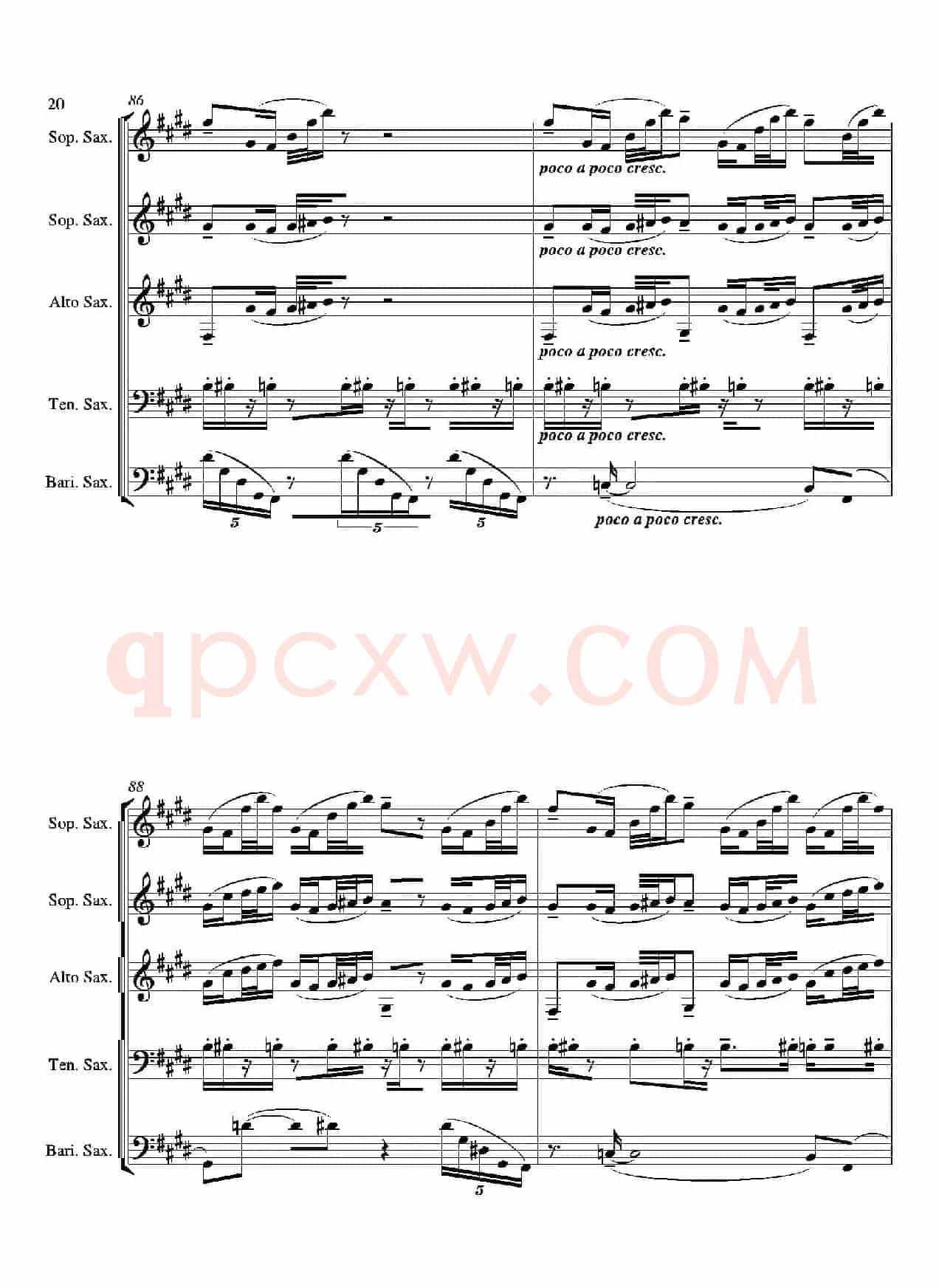 Tango（合奏总谱）