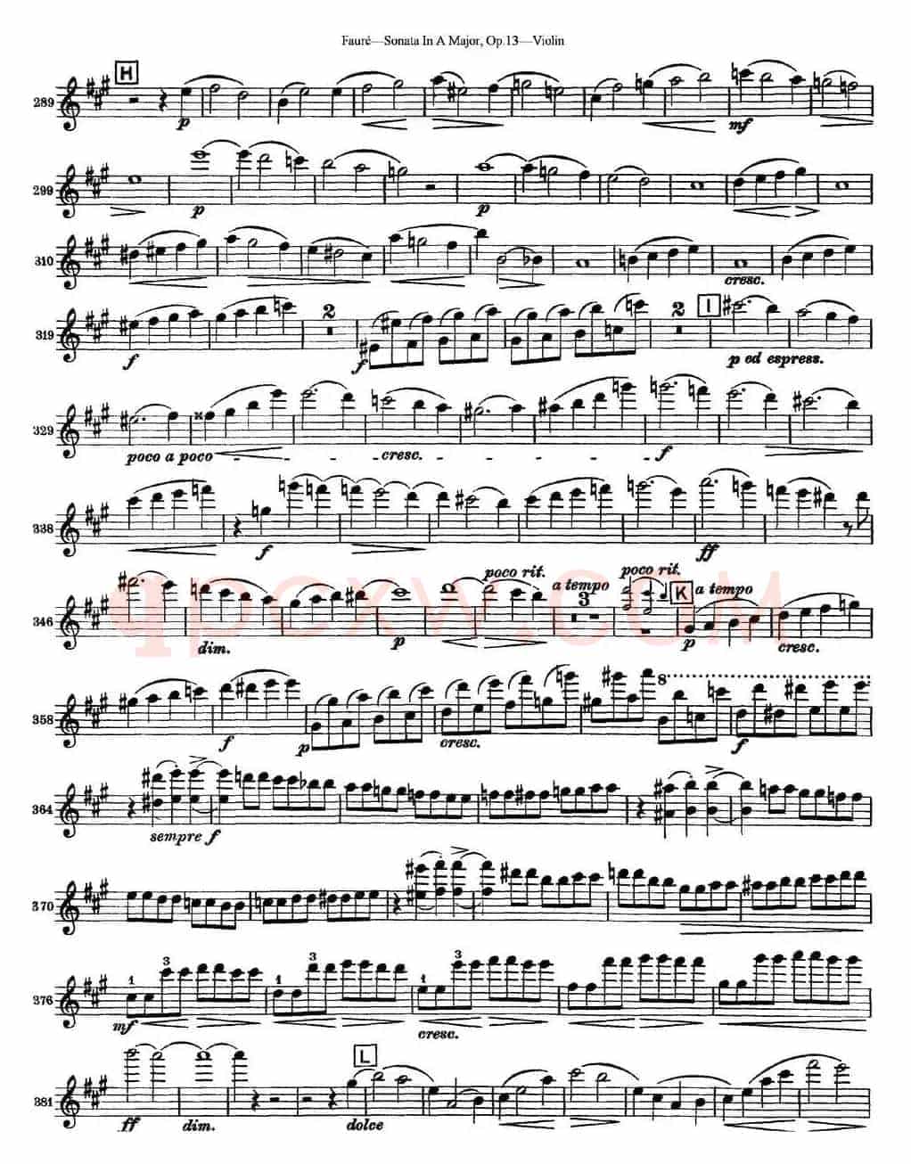 Violin Sonata No.1 Op.13