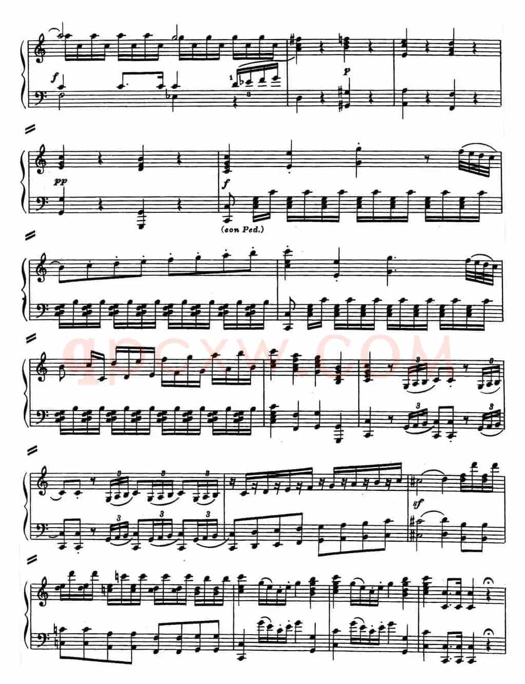 二十八部钢琴协奏曲 No.13（P1-15）