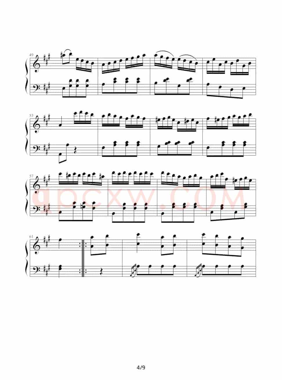 土耳其进行曲（莫扎特曲、魔鬼的枷锁制谱版）