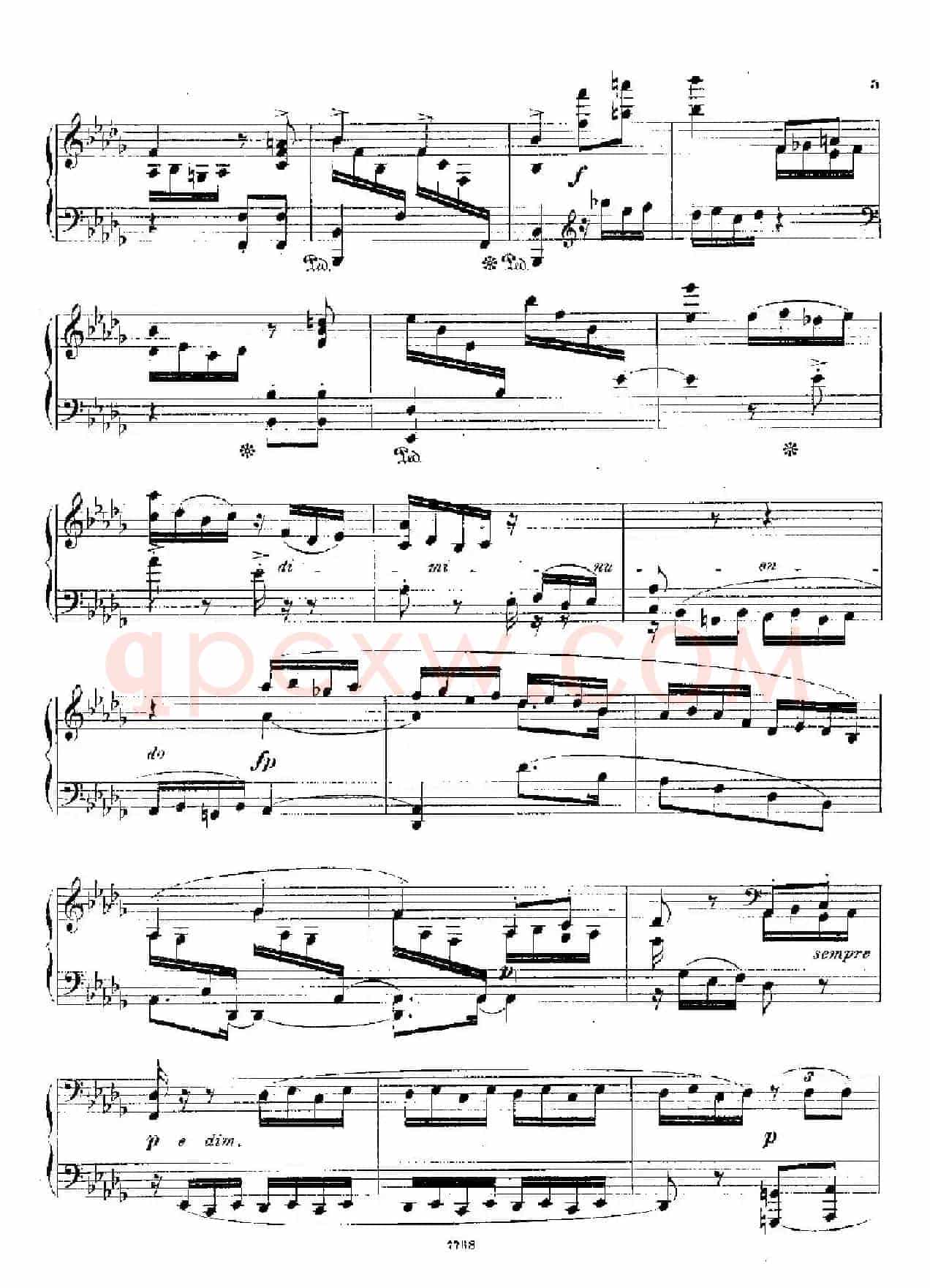 Phantasien Am Clavier Op.36(幻想曲集·第四首)