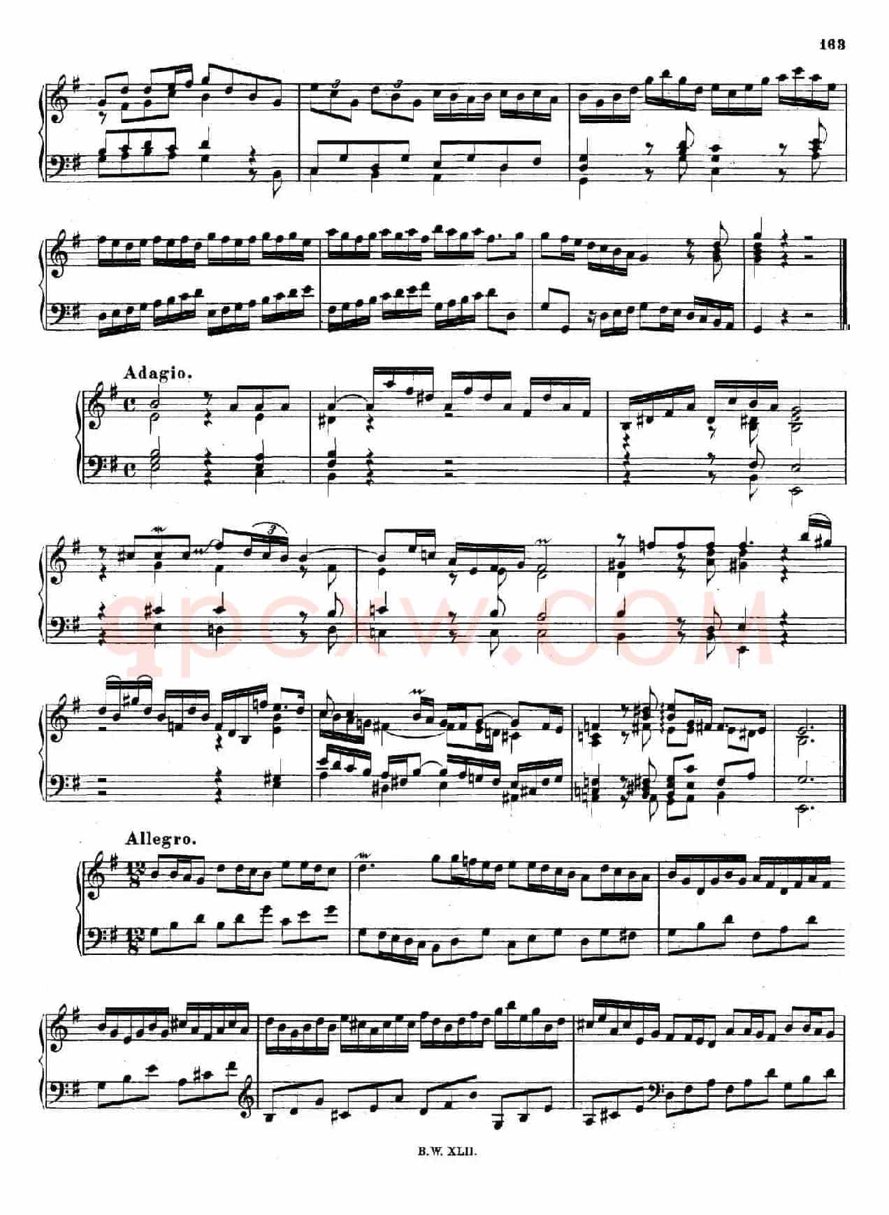 16 Concertos BWV 972-987(十六首为独奏古钢琴而作的协奏曲)(P101——112)