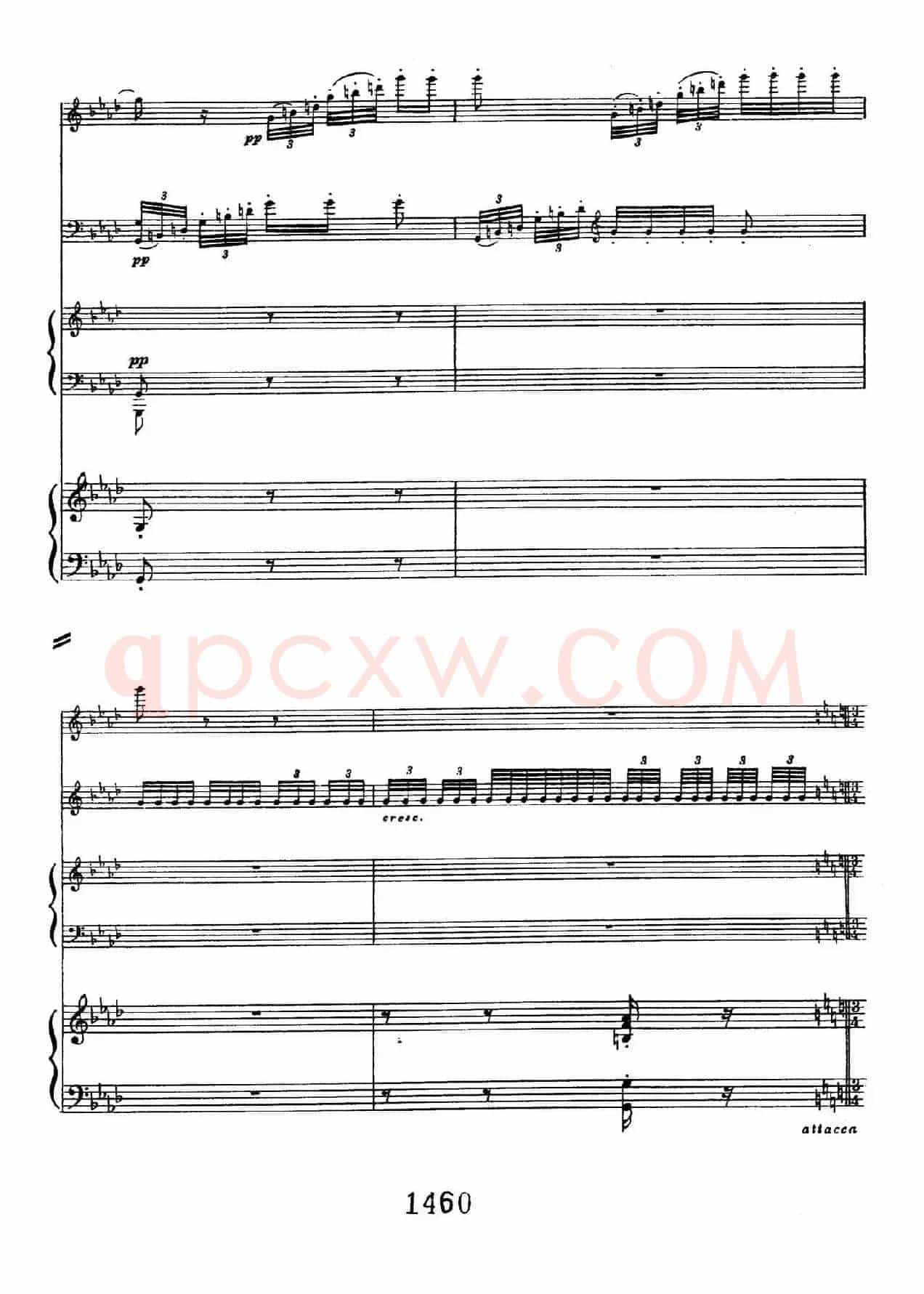 Triple Concerto in C Major Op.56(C大调三重协奏曲·双钢琴·Ⅱ)