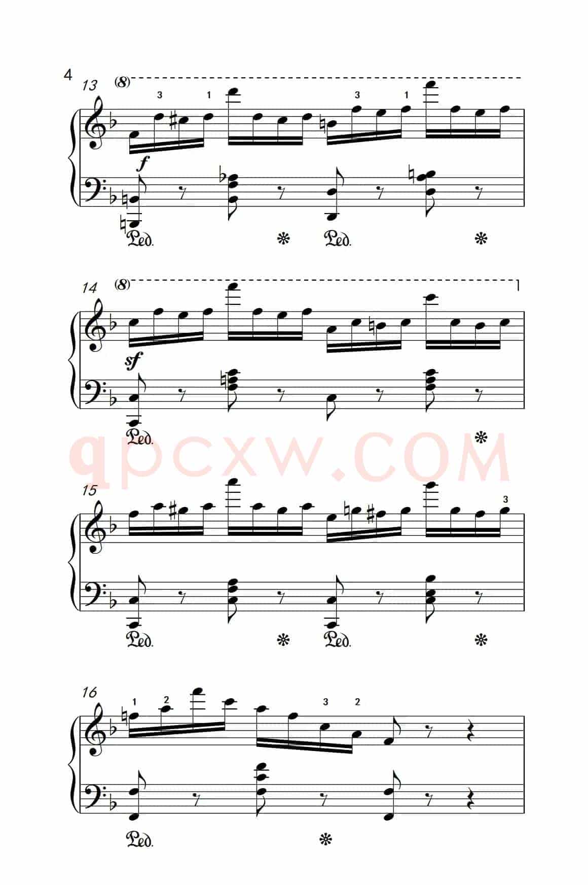 第七级2.练习曲（中央音乐学院 钢琴（业余）考级教程 7-9级）