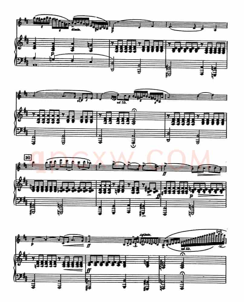 CANTABILE（小提琴+钢琴伴奏）