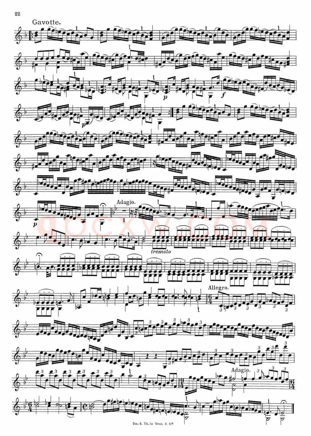 Biber Violin Sonata VI