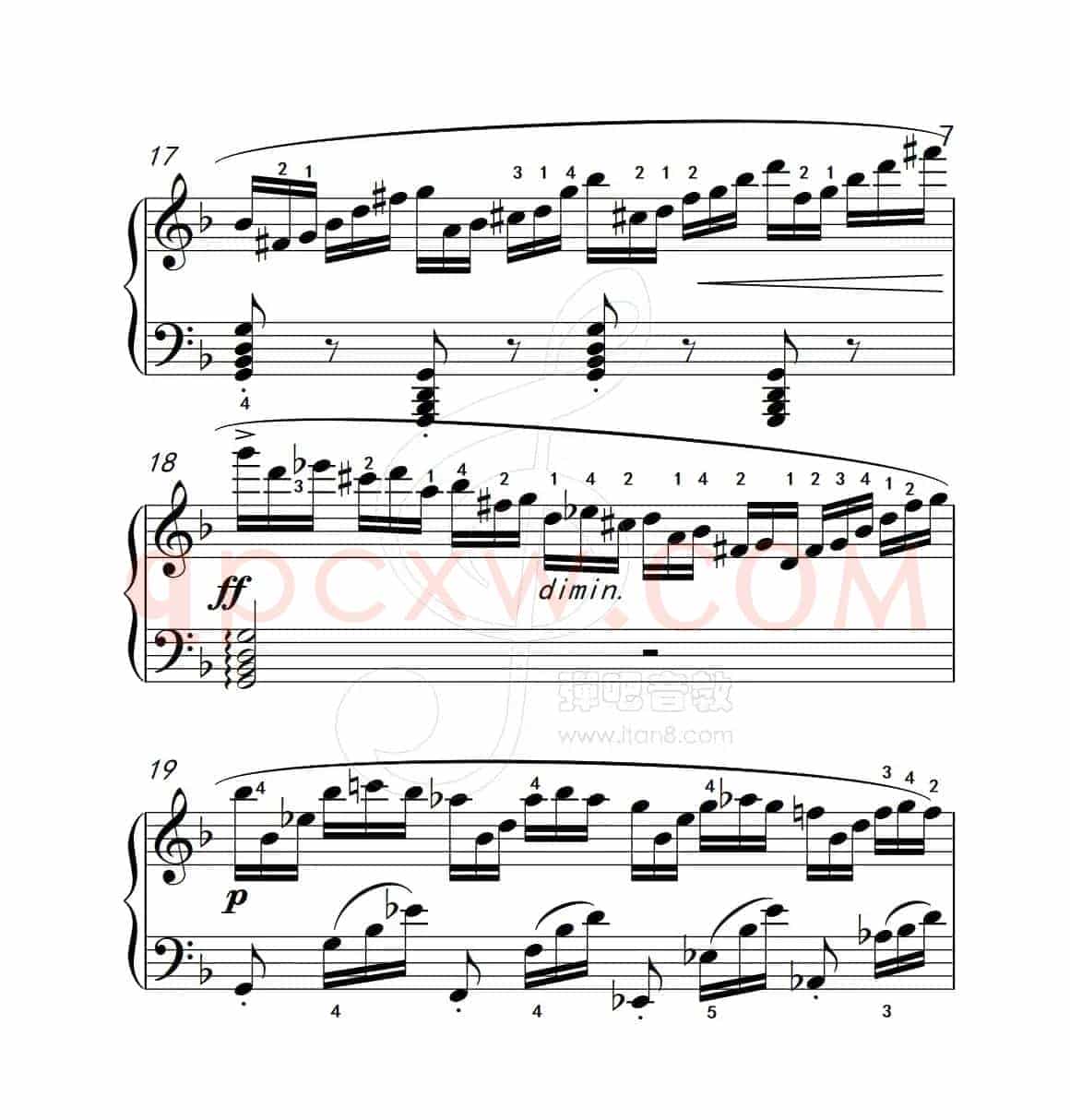 练习曲 41（克拉莫钢琴练习曲60首）