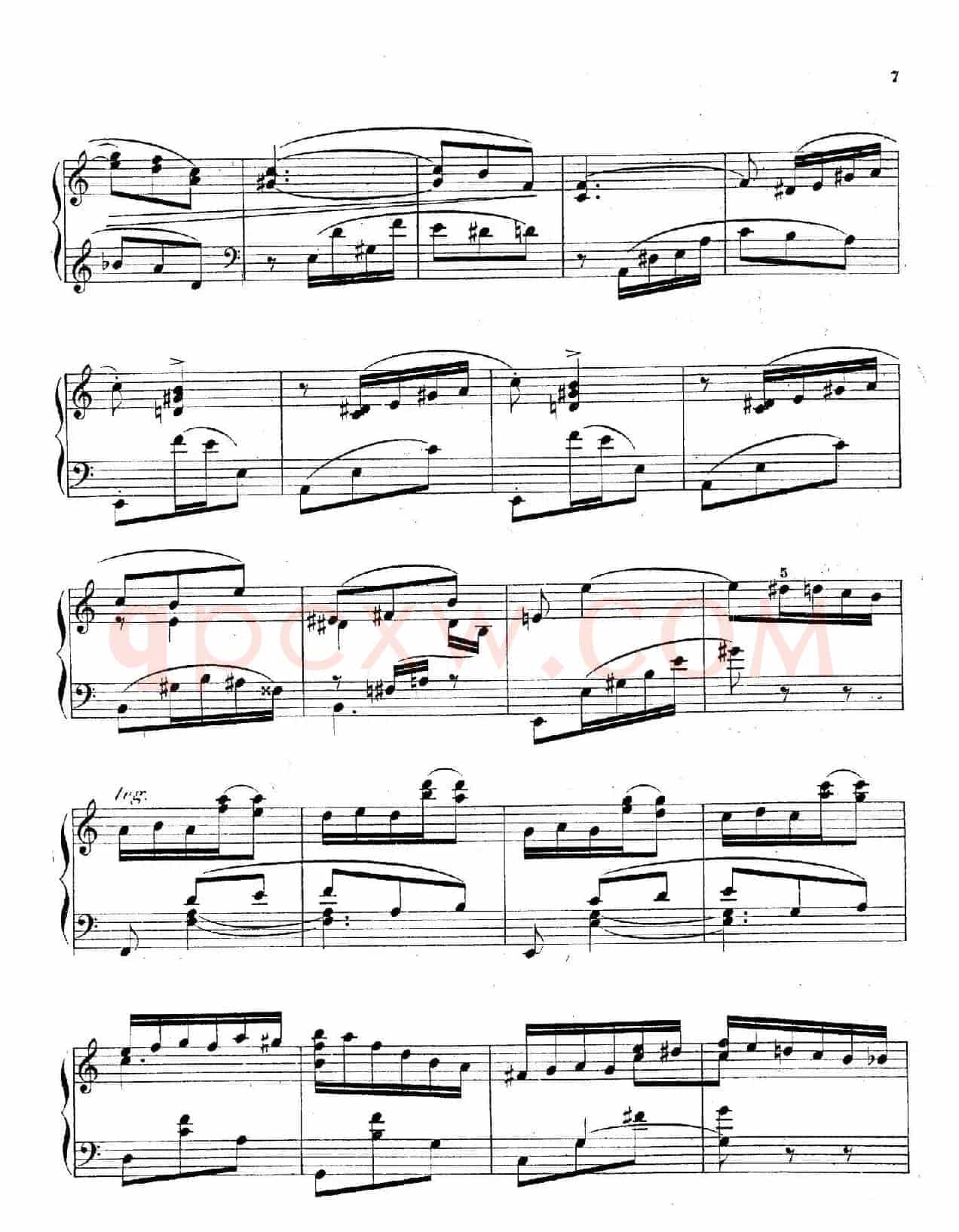 Characteristic Pieces Op.36(8首个性小品·7)