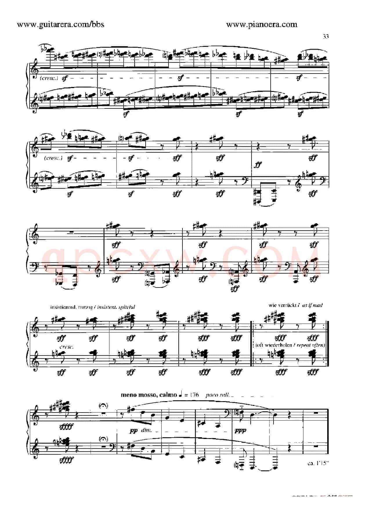 Musica Ricercata(音乐习作·10)