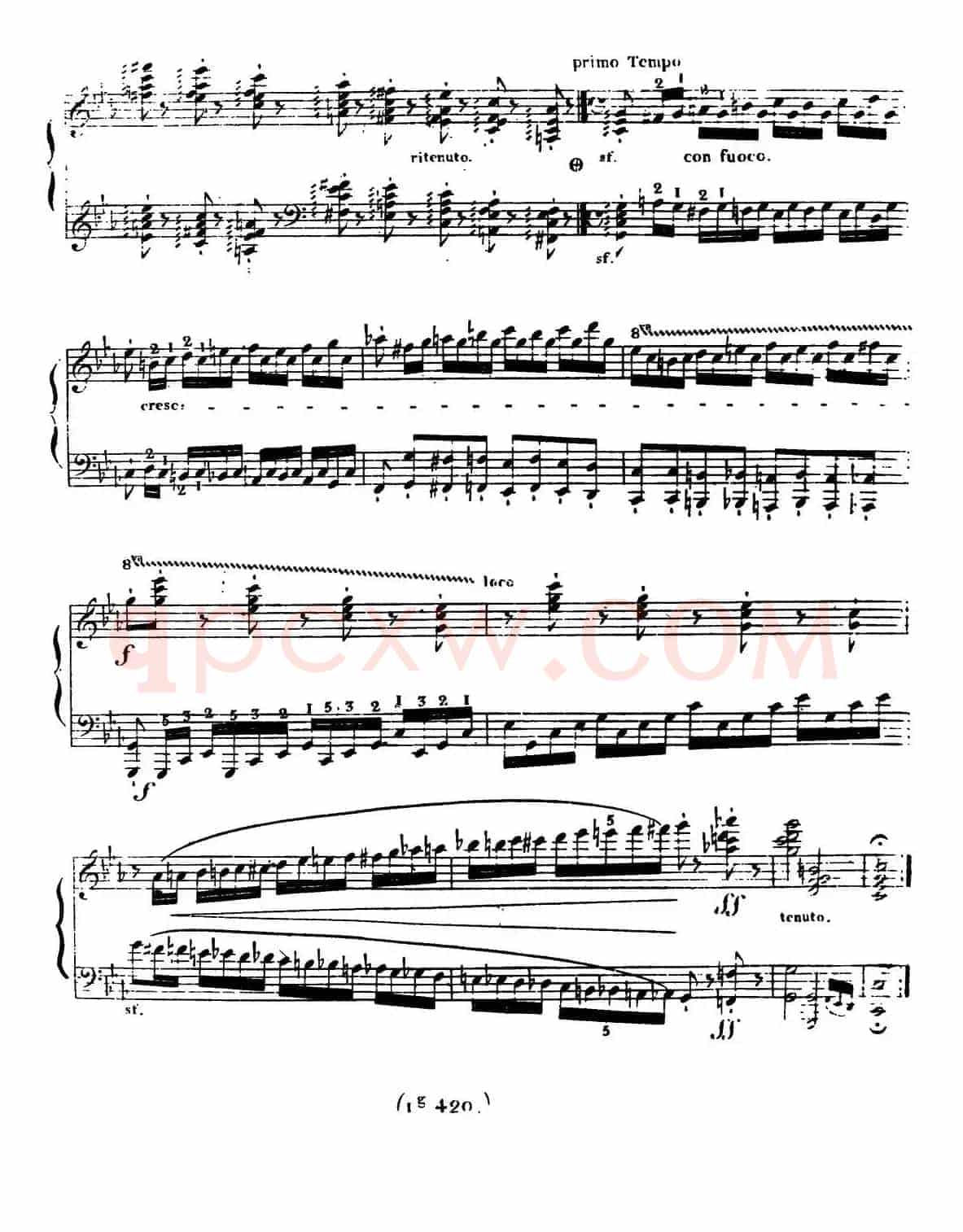 24 Exercices et Preludes Op.21（24首前奏练习曲·4）