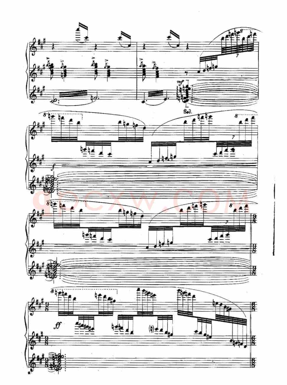 Six Préludes Exotiques Op·17（6首特色前奏曲·1）