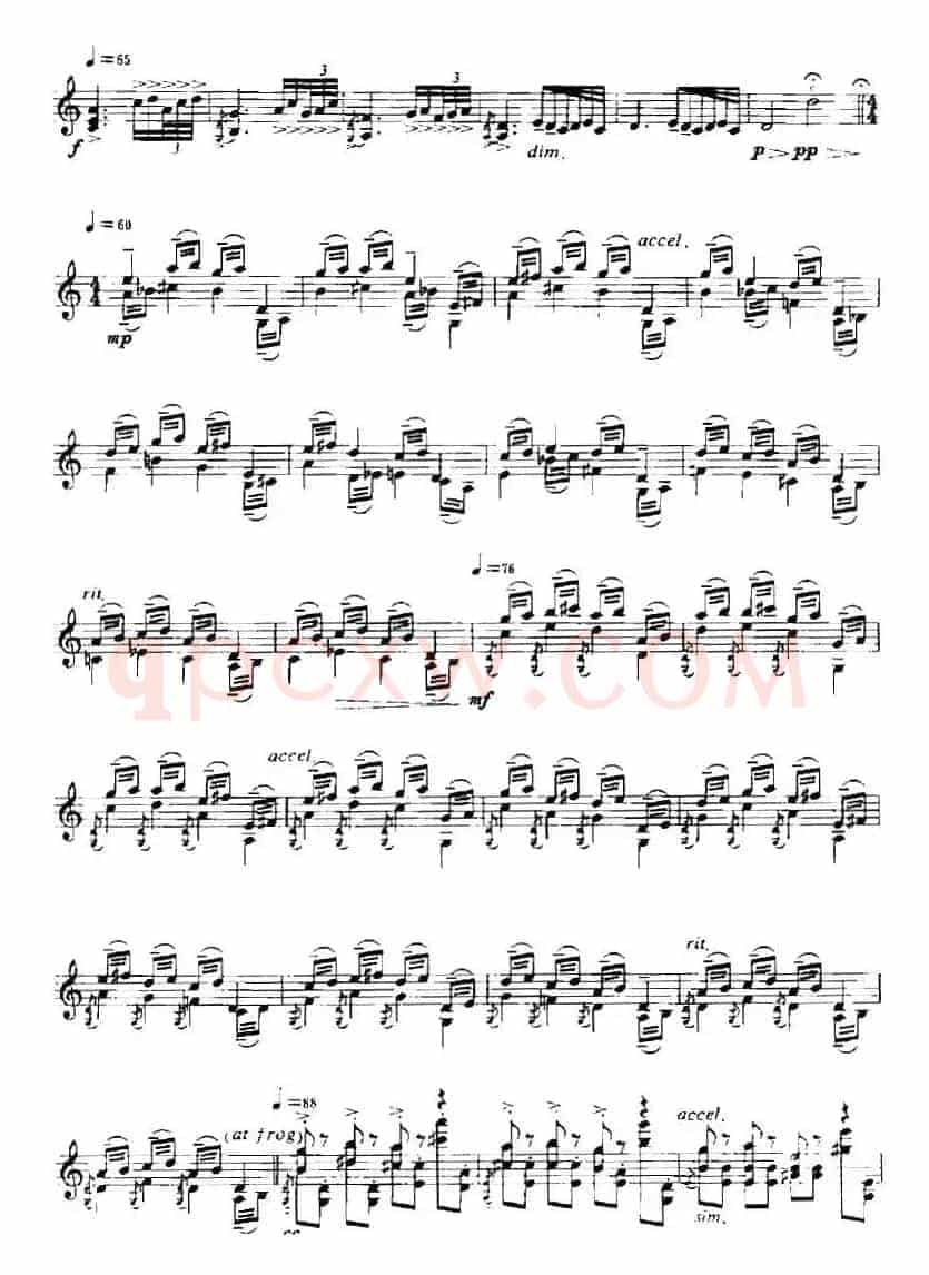 夕阳萧鼓（陆培作曲版）