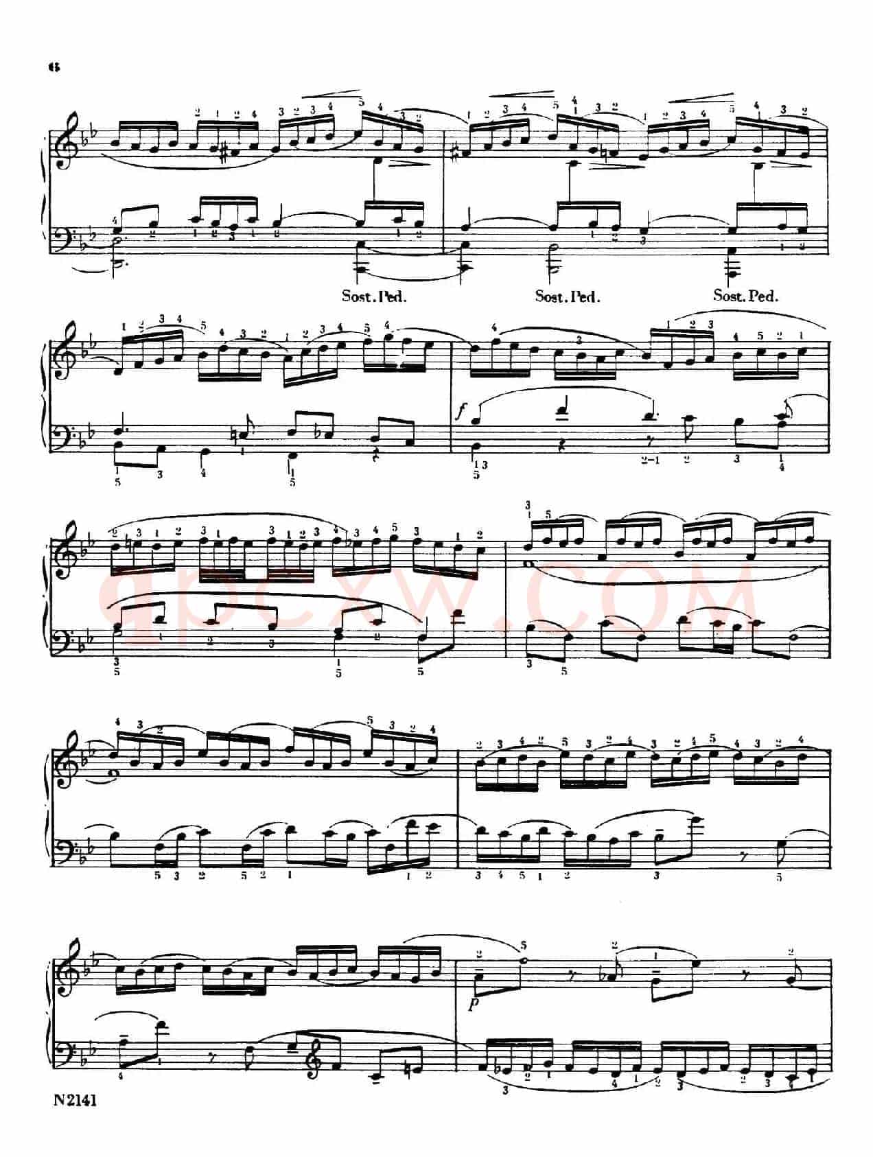 g小调赋格 BWV 578