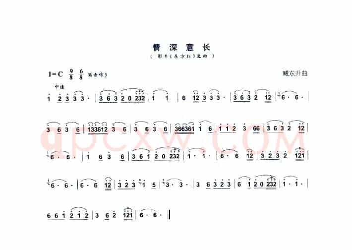 情深意长（大型音舞蹈史诗《东方红》选曲）