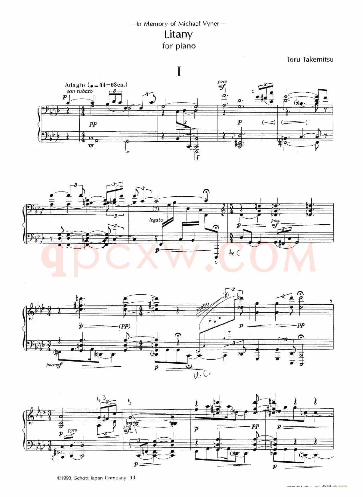 Litany（祷文·第一乐章）