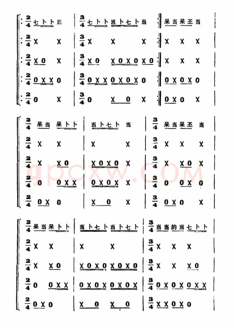八哥洗澡（打击乐合奏）