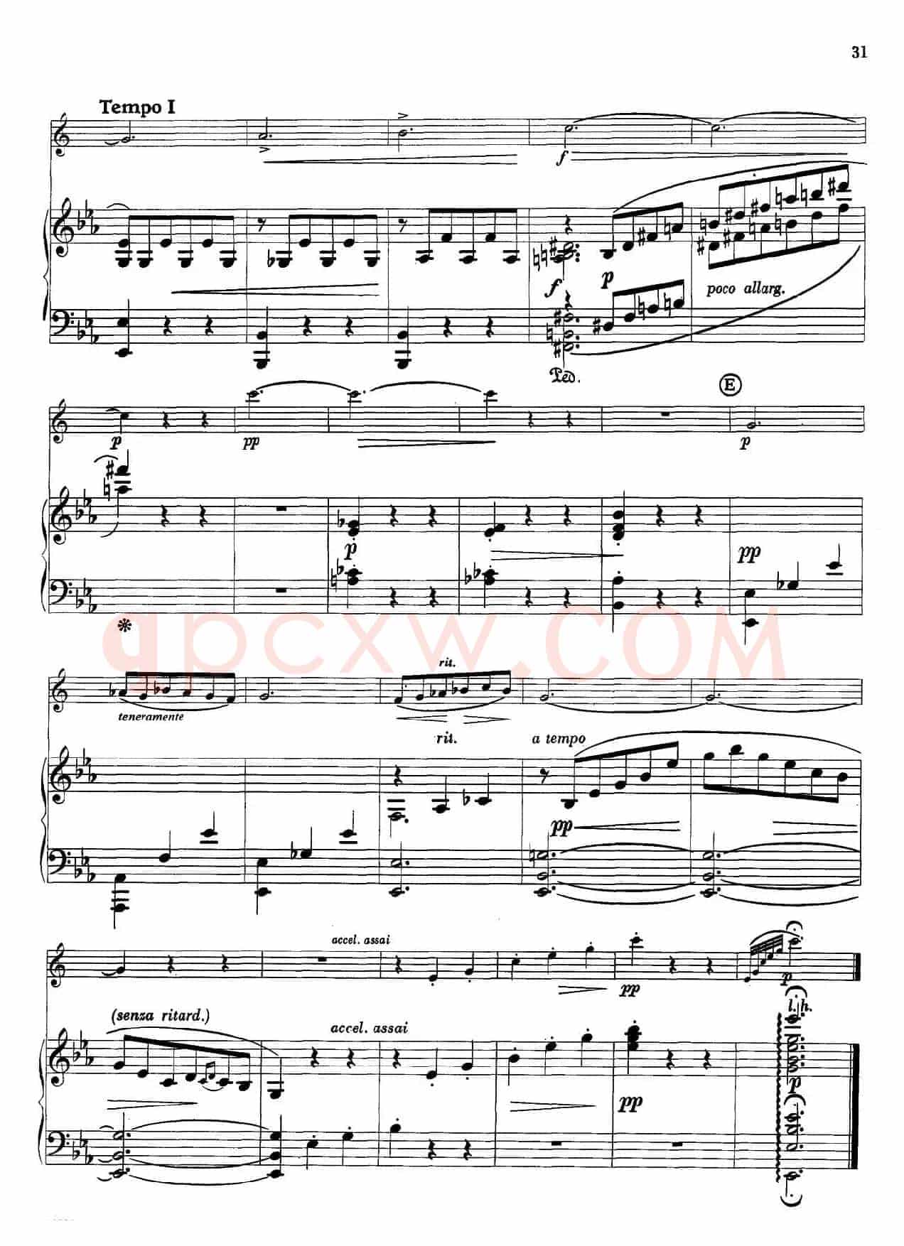 15首古典萨克斯独奏曲：6、Intermezzo（中音萨克斯+钢琴伴奏）