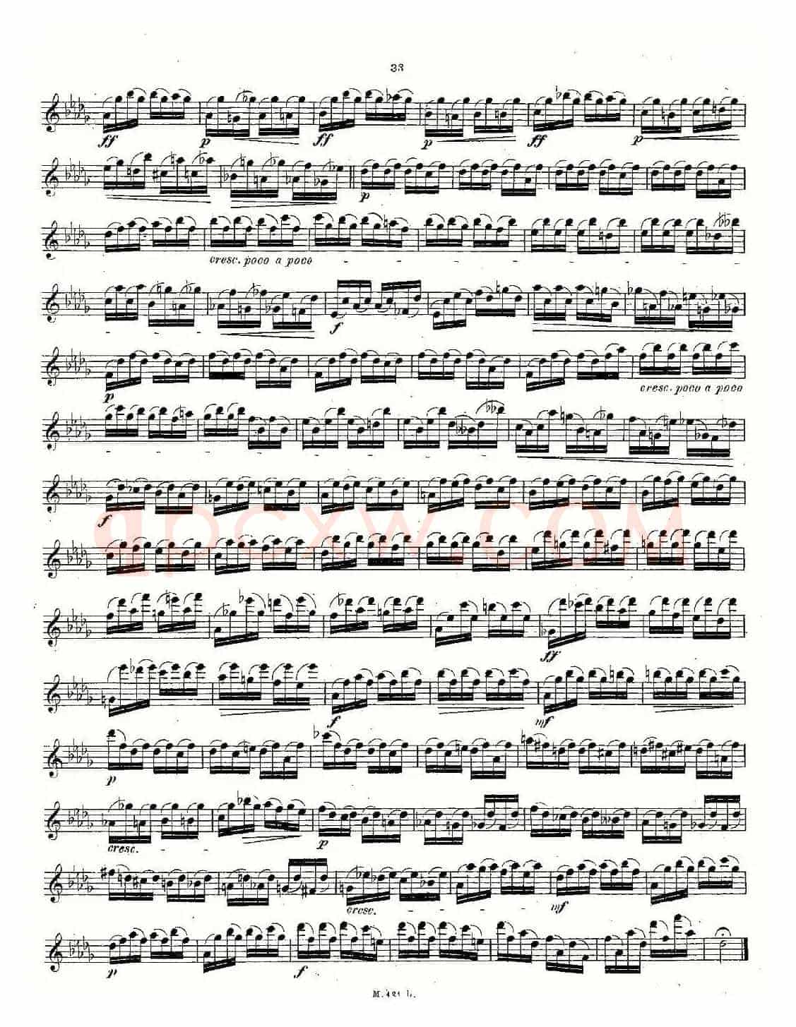24首长笛练习曲 Op.15 之11—15
