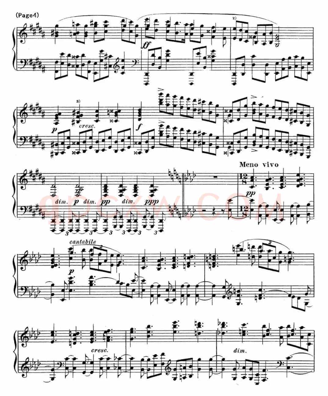 斯克里亚宾 钢琴练习曲 Op.8 No.9 Alexander Scriabin Etudes