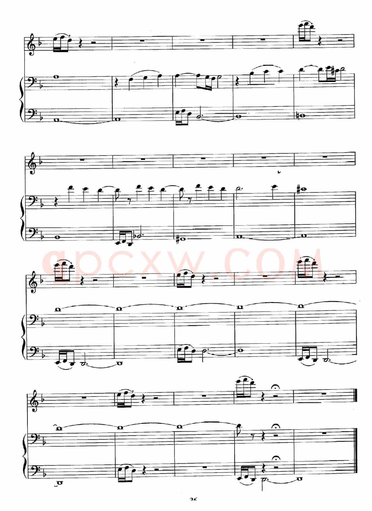 电影配乐大师莫瑞康最佳20首钢琴谱（Best of Ennio Morricone·10）