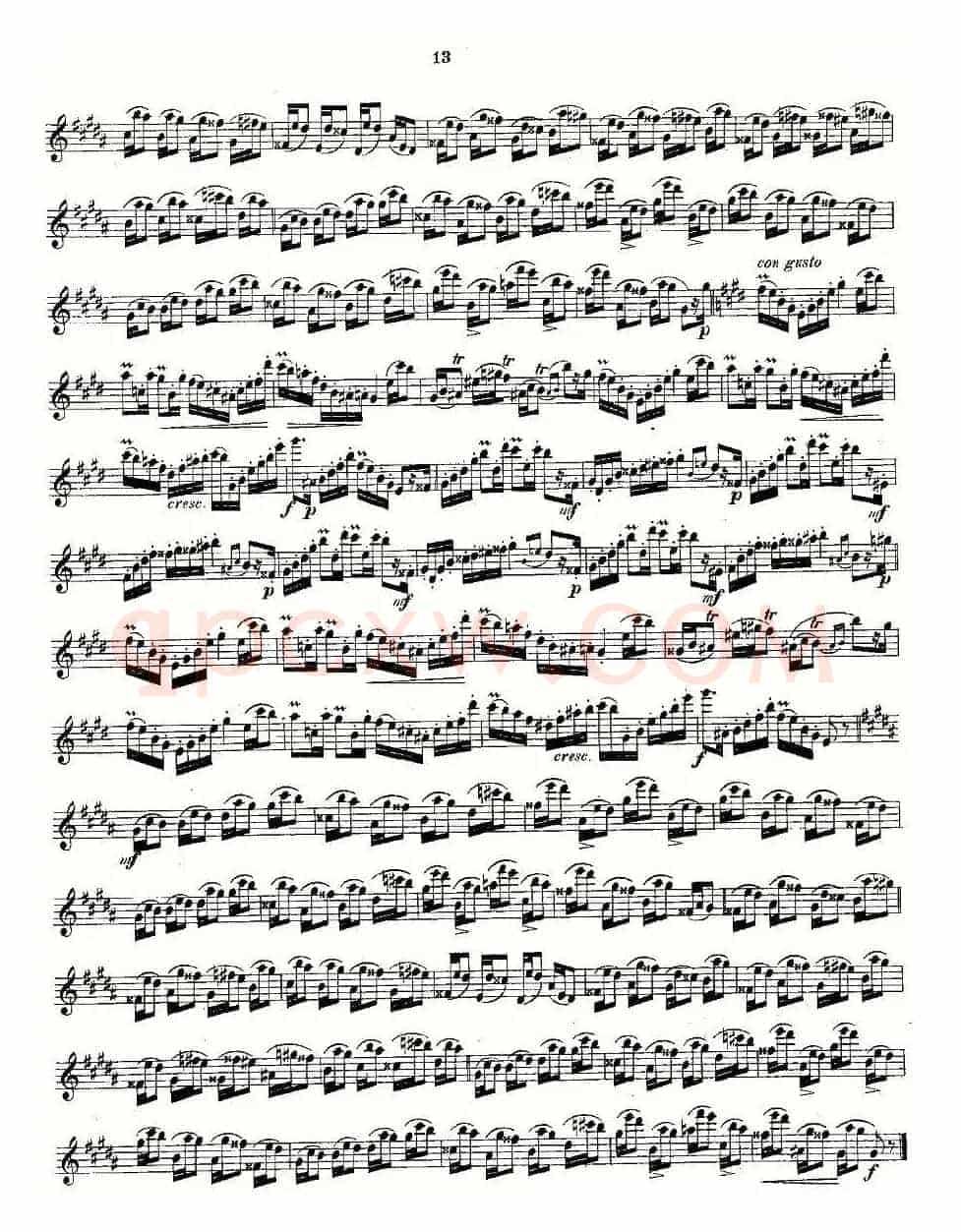 24 instructive Uebungen.Op.30（13—24）