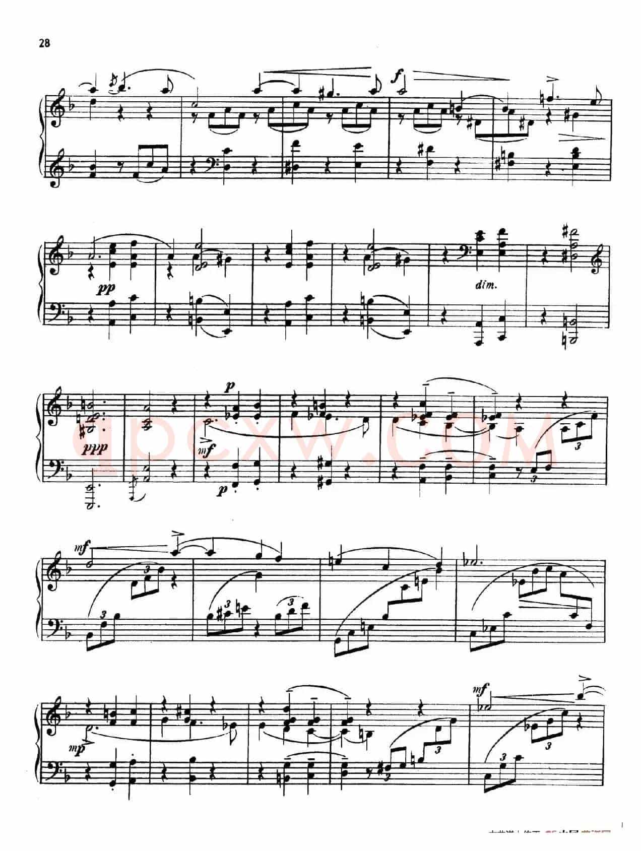 24 Characteristic Pieces Op.36(24首性格小品·6)
