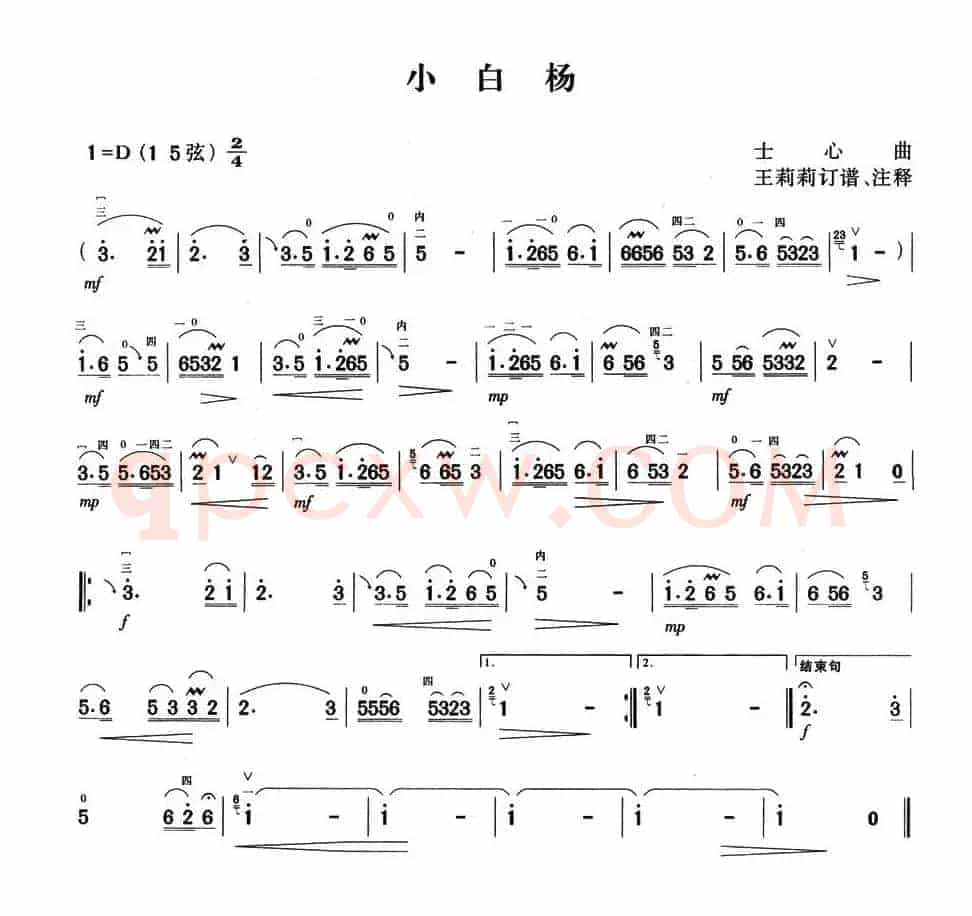 小白杨