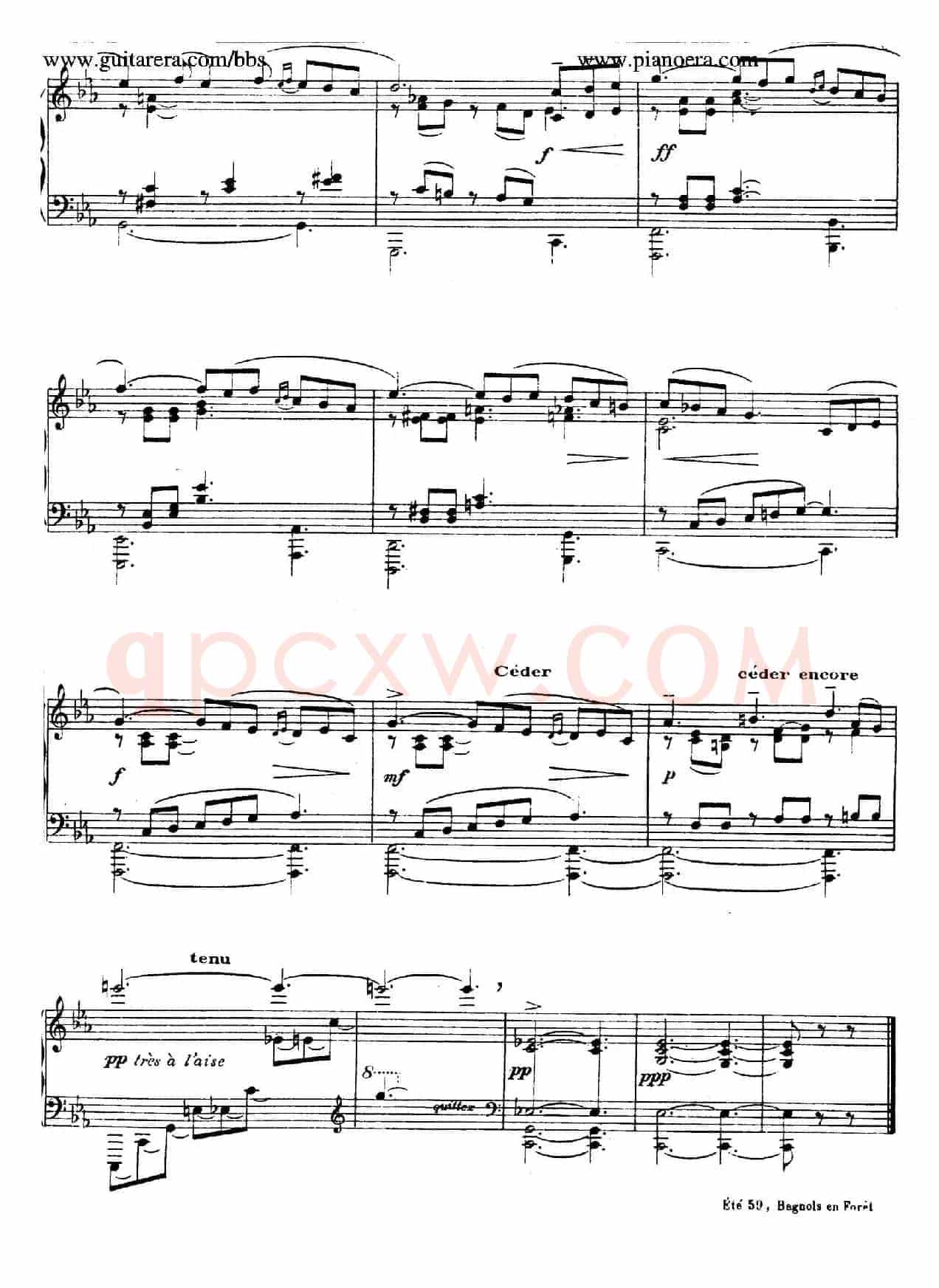 15 Improvisations(15首即兴曲·XV)