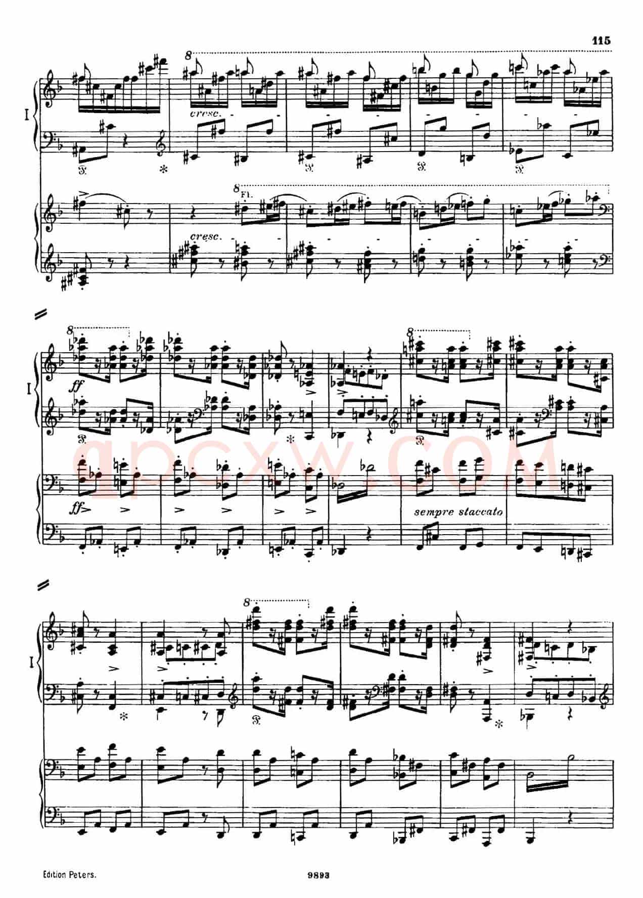 Danse Macabre.（双钢琴）