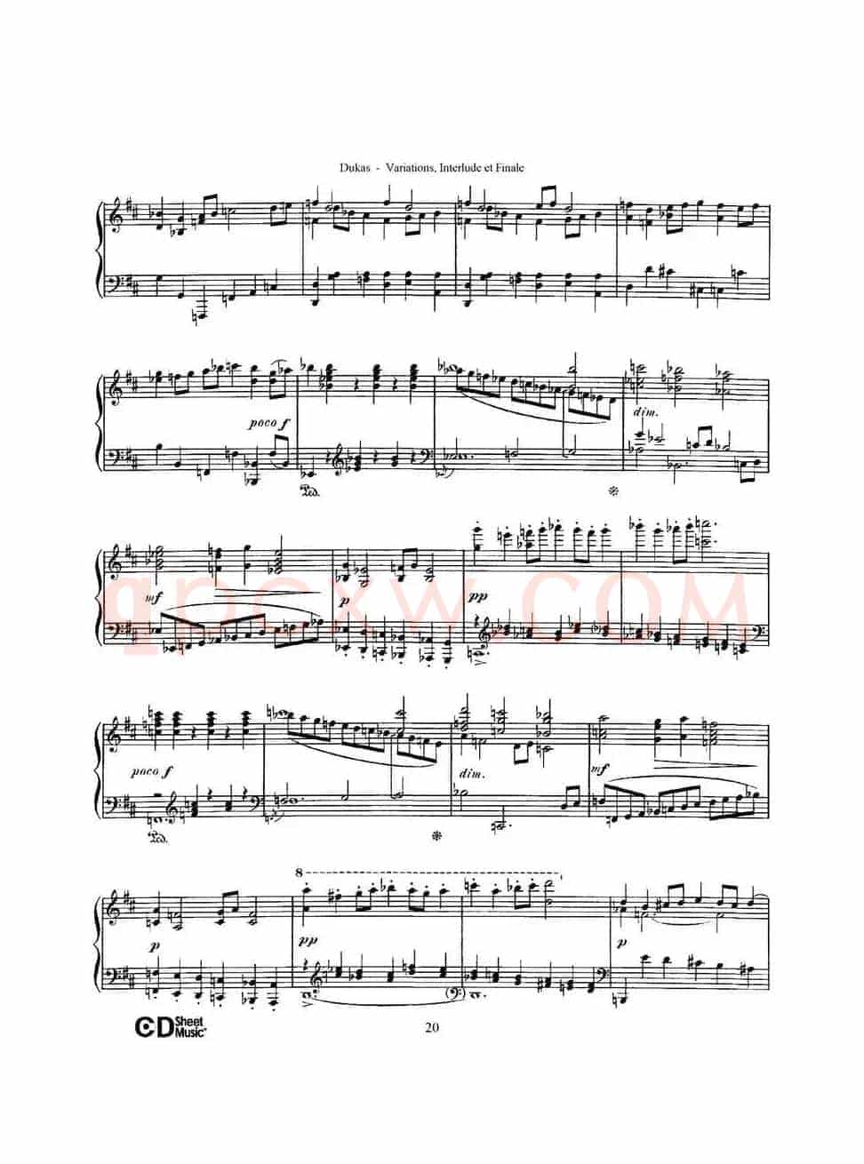 Variations, Interlude & Finale on theme de Rameau(拉摩主题变奏曲、间奏曲和终曲·第二部分)