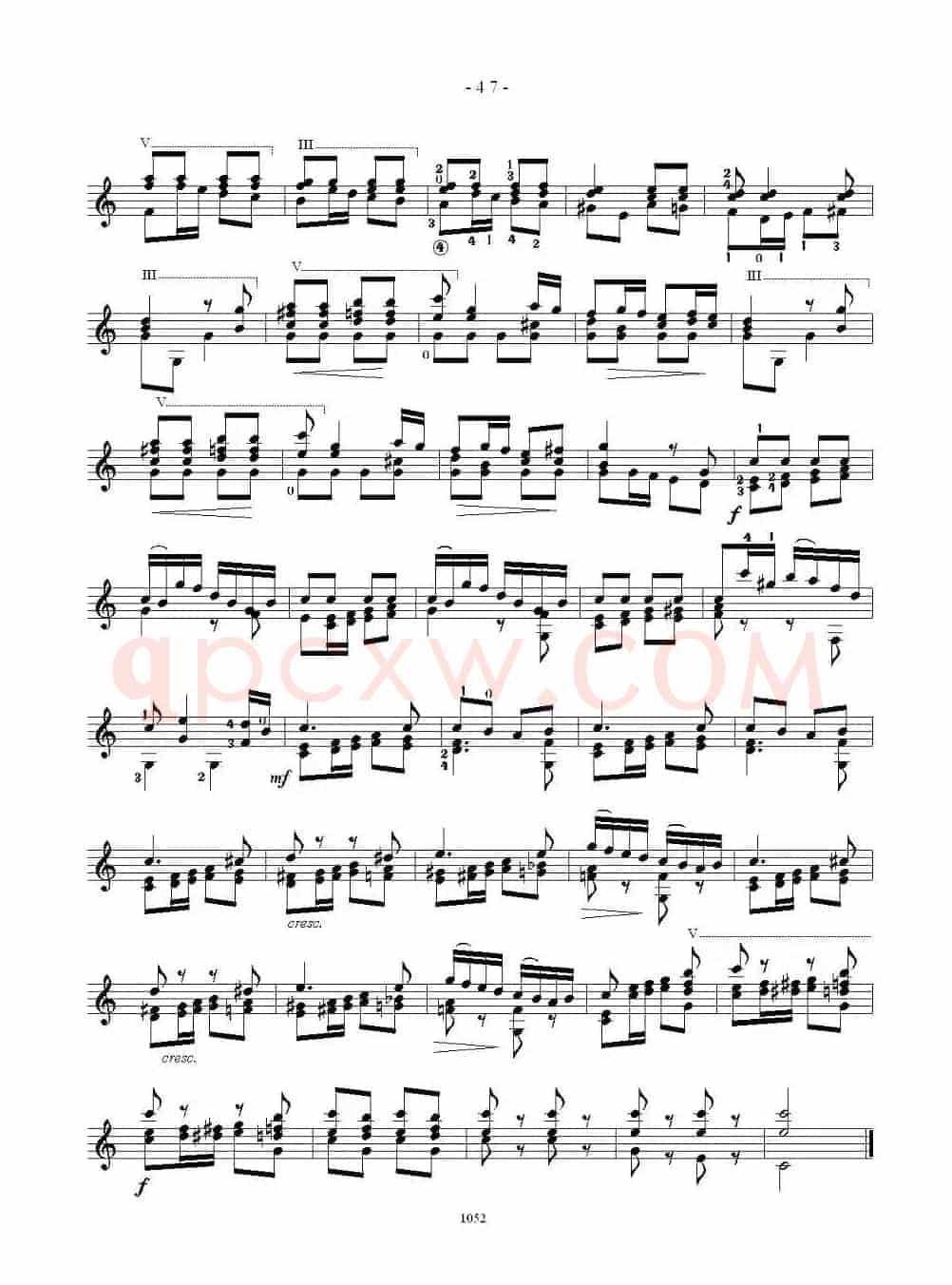 索尔·克斯特26首练习曲之21——26