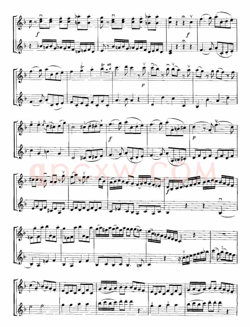 霍曼《小提琴基础教程》选曲：二重协奏曲