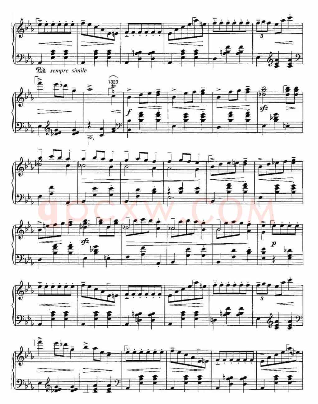 不可不弹的世界钢琴名曲：辉煌的大圆舞曲