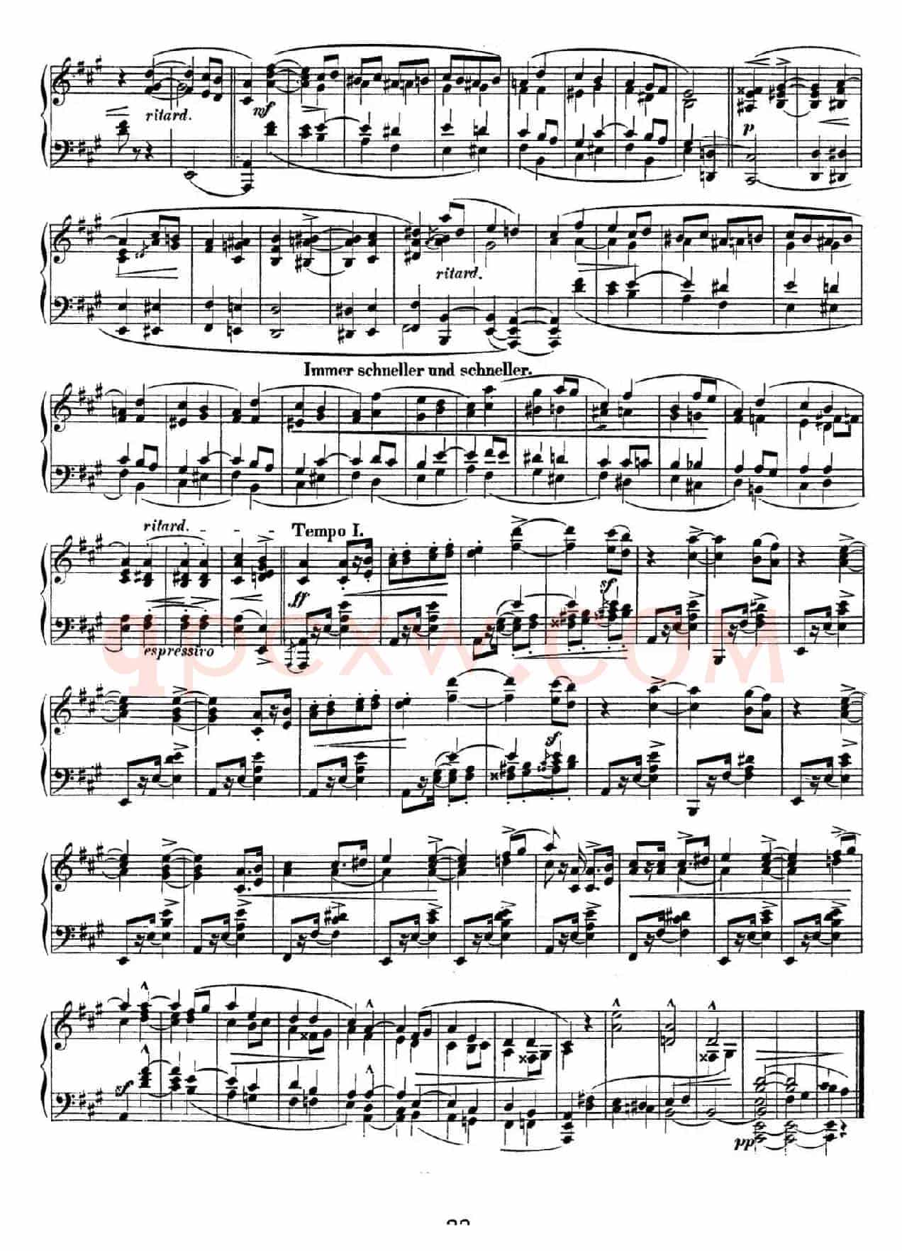 Novelletten Op.21（6）