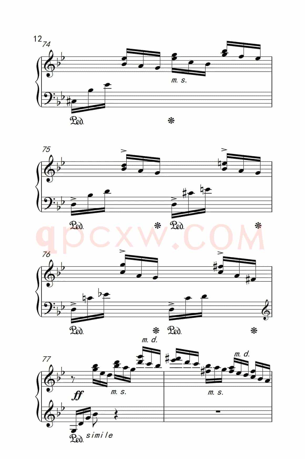 第九级3.练习曲 No.2（中央音乐学院 钢琴（业余）考级教程 7-9级）