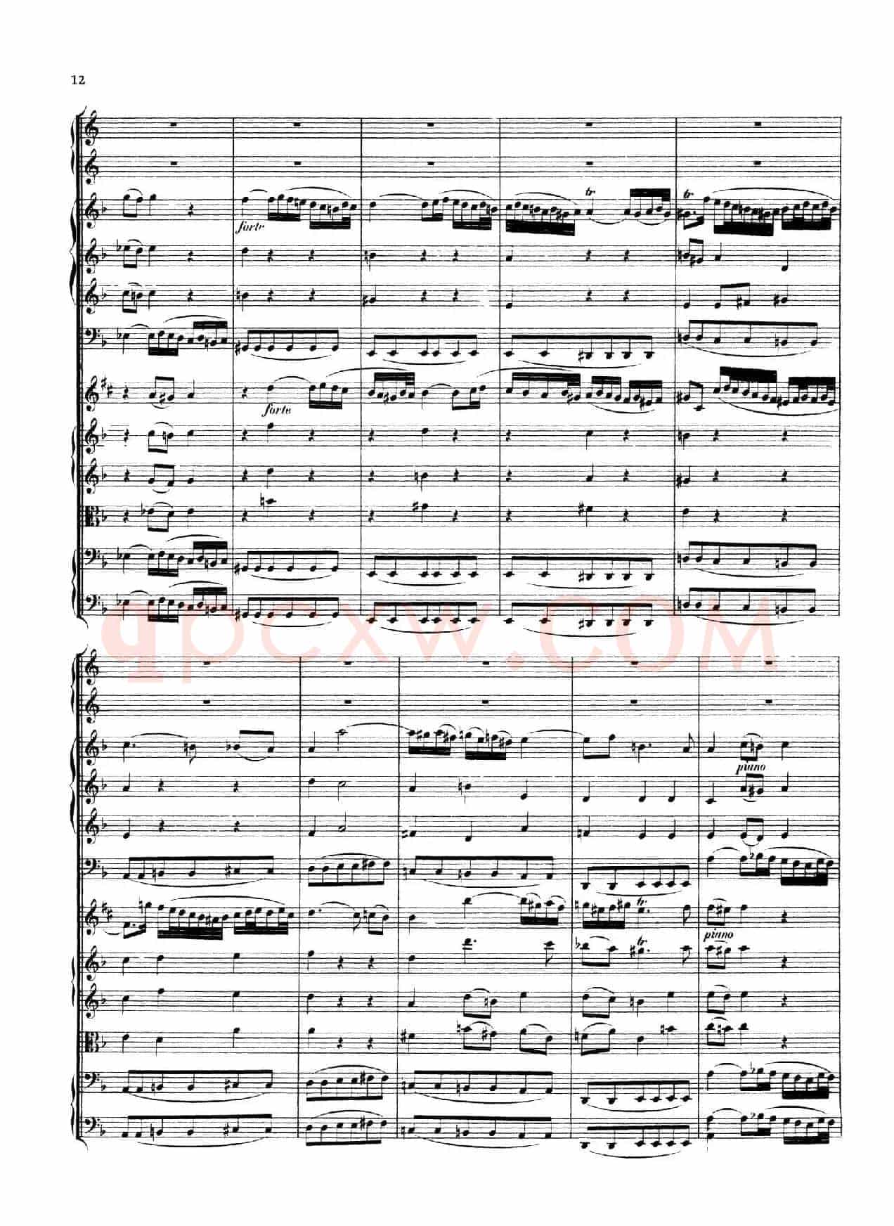 Brandenburg Concerto No.1 in F Major（勃兰登堡协奏曲第一号）