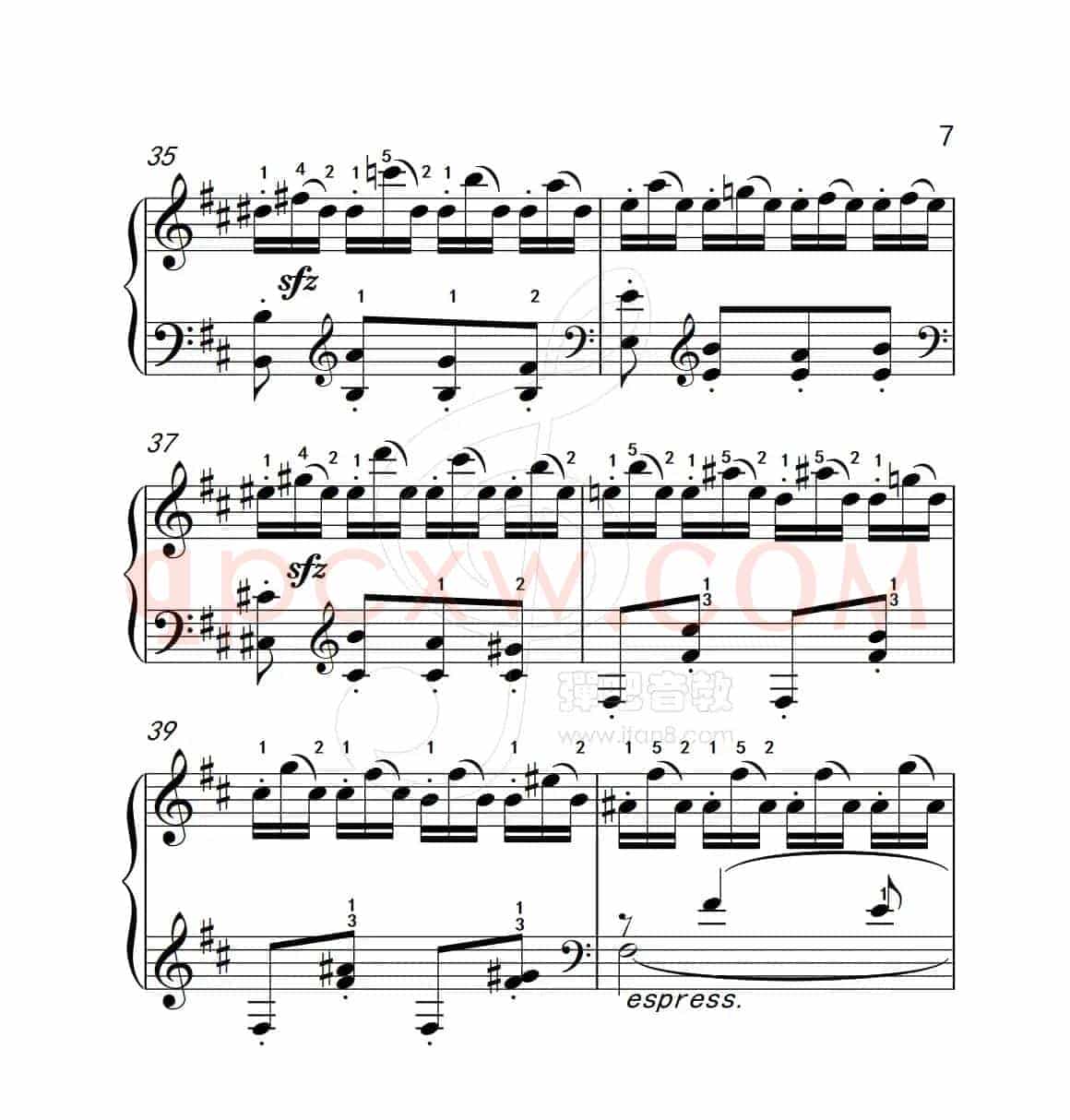 练习曲 45（克拉莫钢琴练习曲60首）