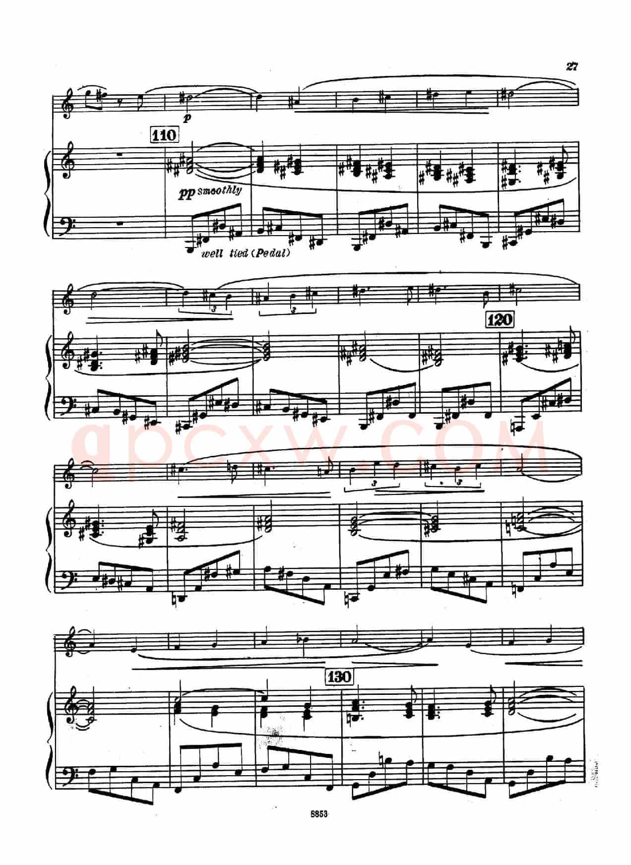 Sonata（萨克斯+钢琴伴奏）