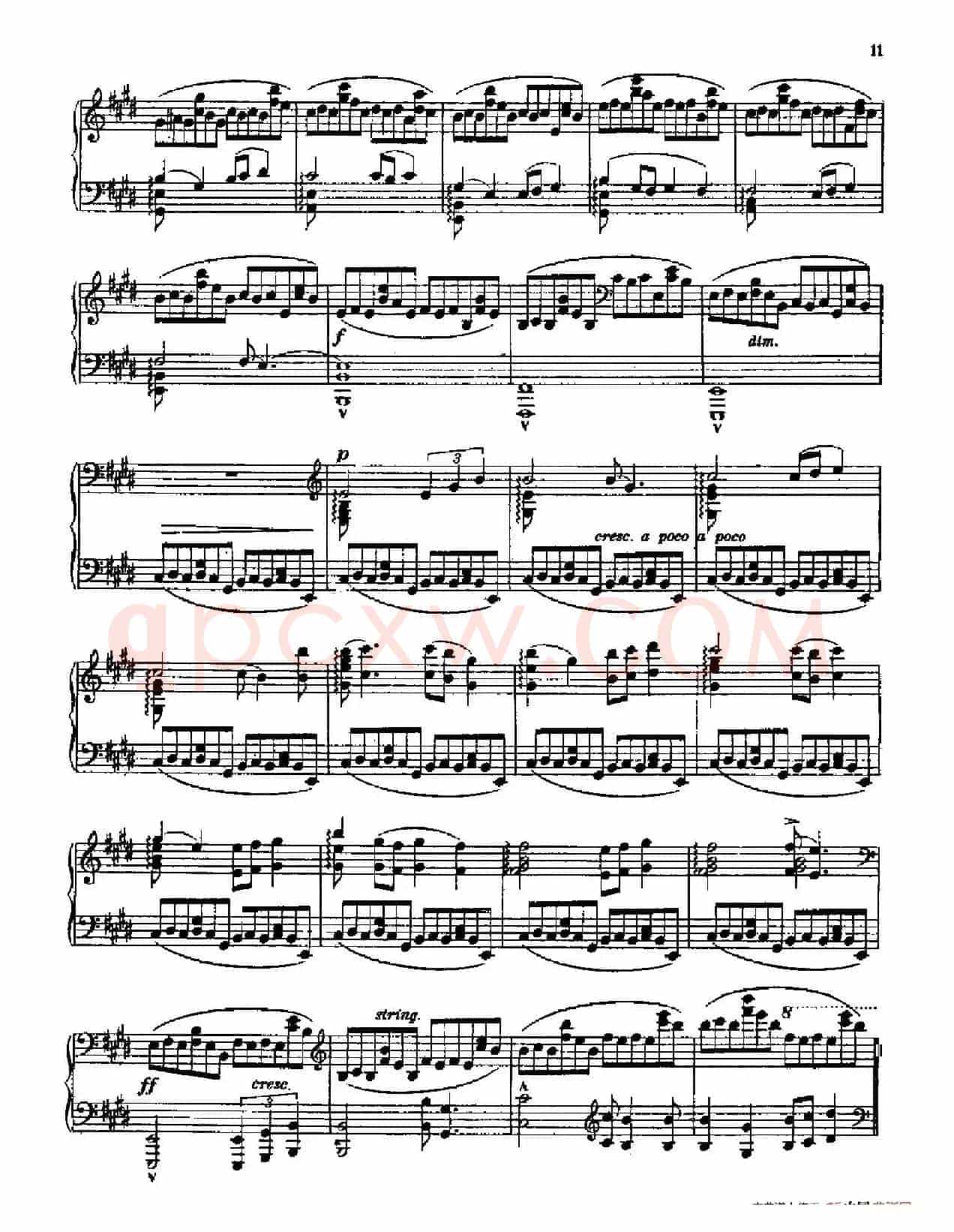 Three Preludes on Gregorian Melodies(三首格里高利圣咏前奏曲 2. 如暴风雨般激烈地)
