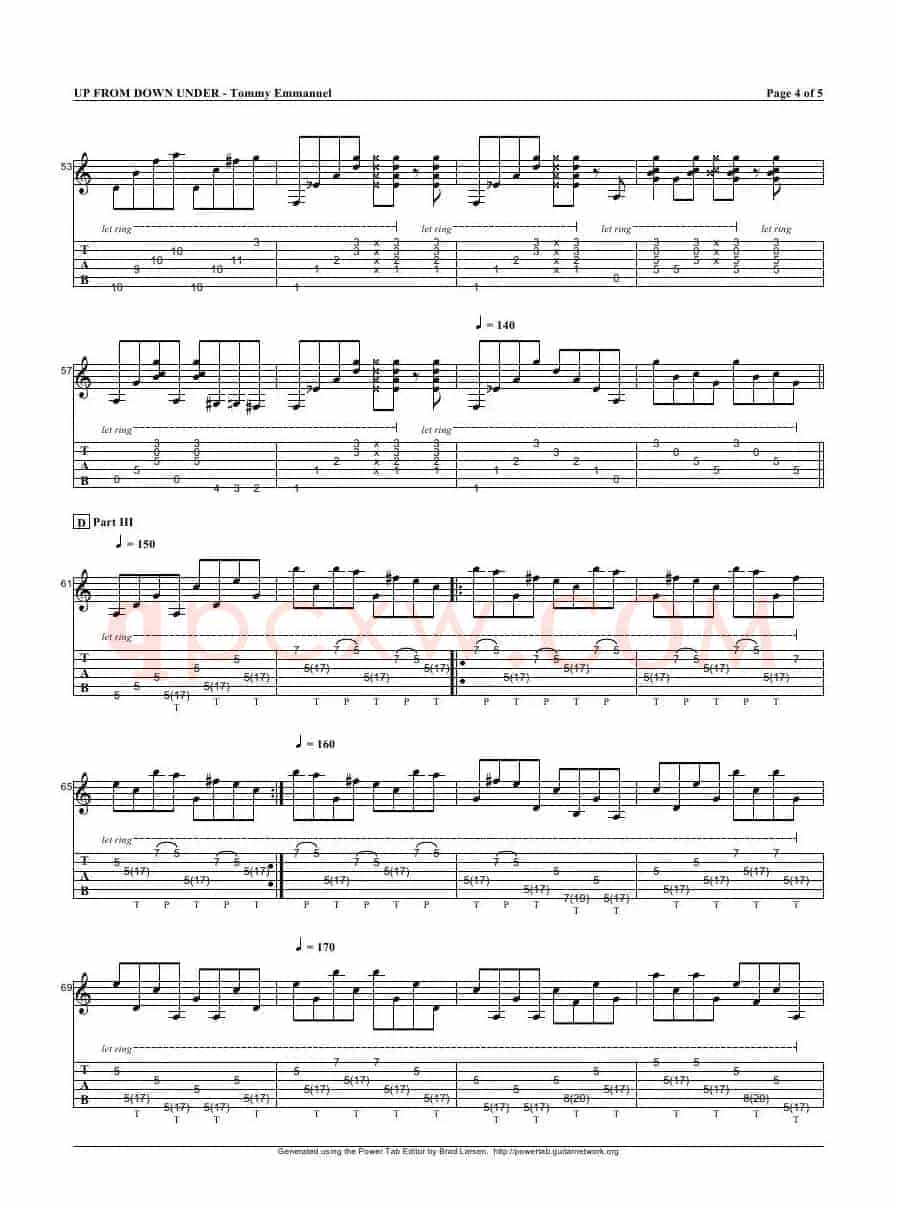 tommy emmanuel：up from down under（指弹吉它）